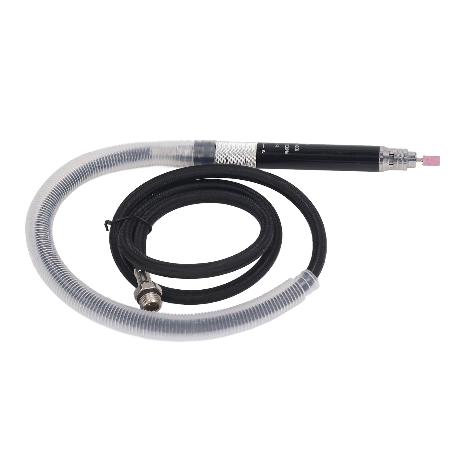 Mini-druckluft-bürstenschleifer-set Aus Aluminiumlegierung, Drehzahlregelung, Hohe Rotationspräzision, 65.000 U/min, 1/4-zoll-anschluss