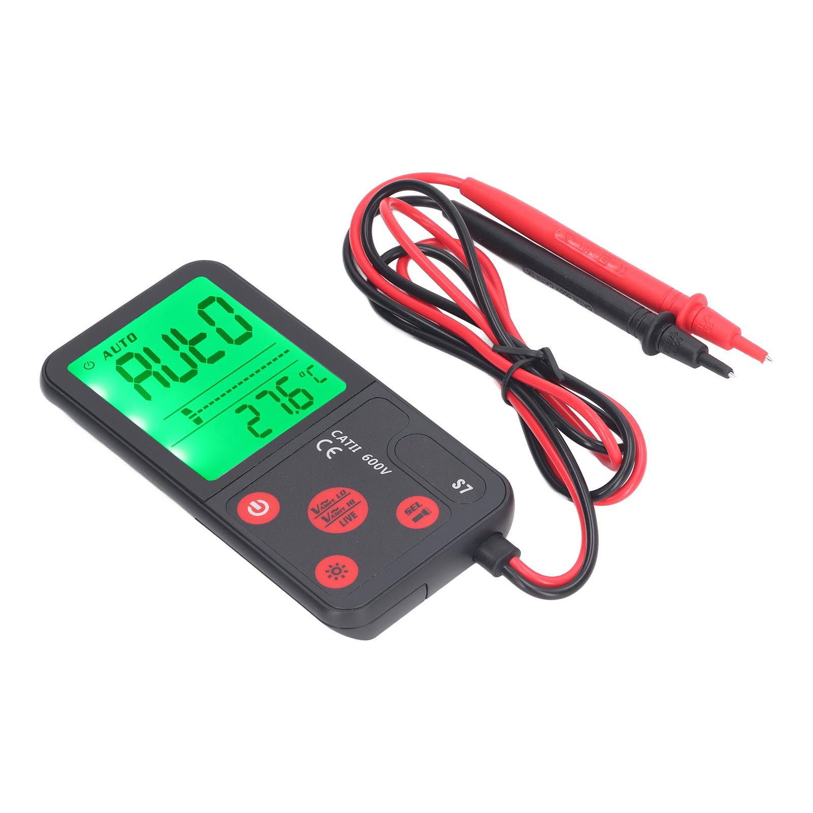 3,5-zoll-digitalmultimeter, 6000 Zähler, Multifunktion, Automatische Erkennung, Handvoltmeter, Spannungsprüfer