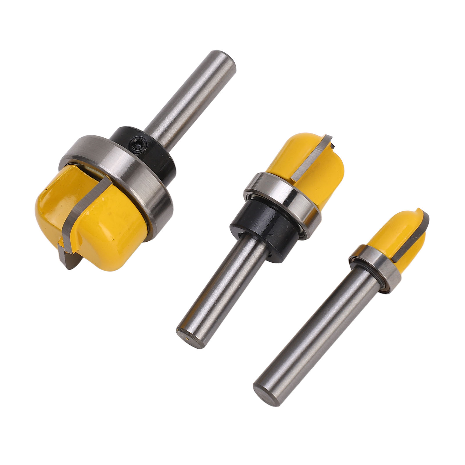Set Mit 3 8-mm-holzfräsern Zum Fräsen Von Schalen Und Tabletts, Rundschaft, Holzbearbeitungswerkzeug