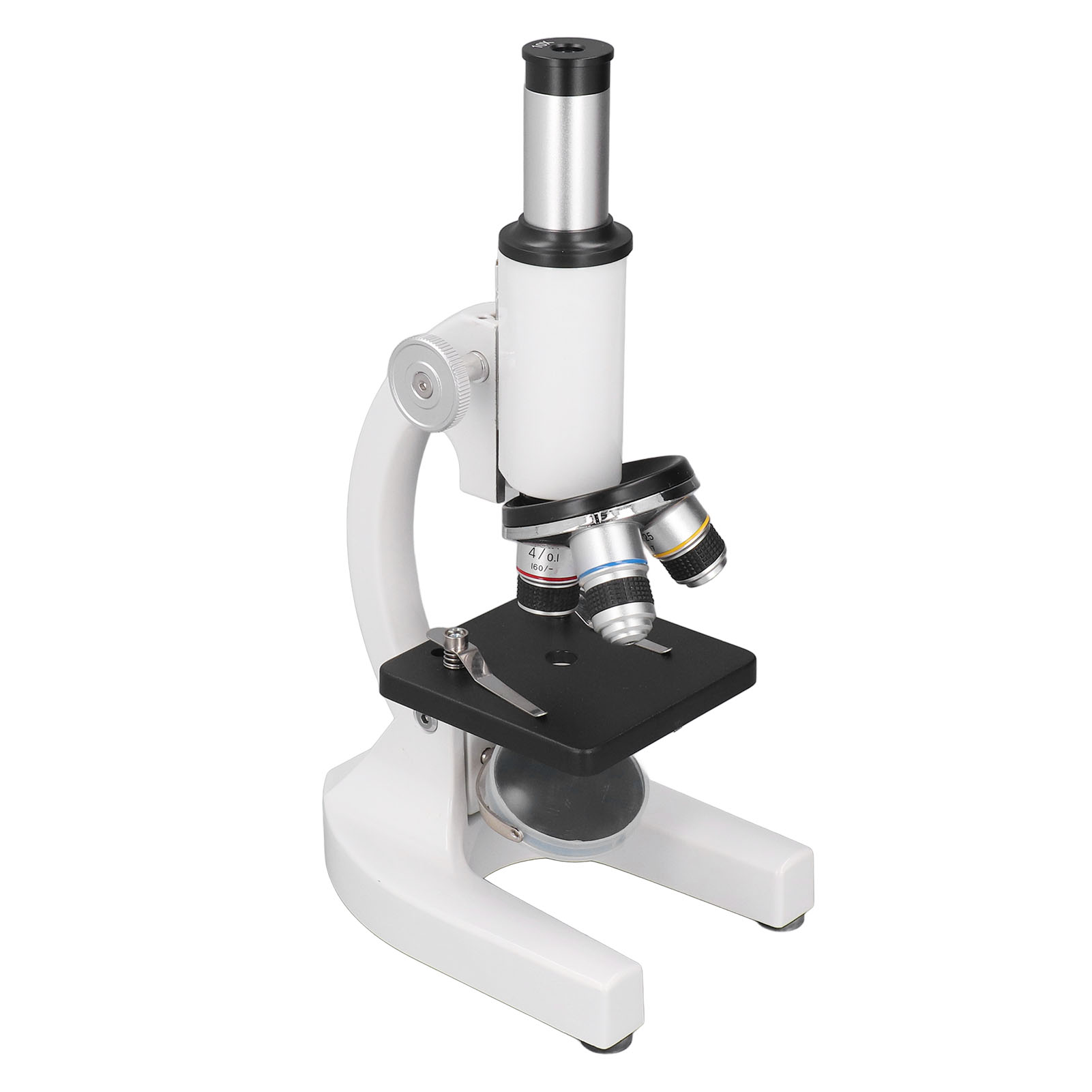 Monokulares Mikroskop Mit 640-facher Vergrößerung, Zwei Koaxialen Fokussierrädern, Einstellbarem Winkel, Biologisches Instrument Für Erwachsene Und Kinder
