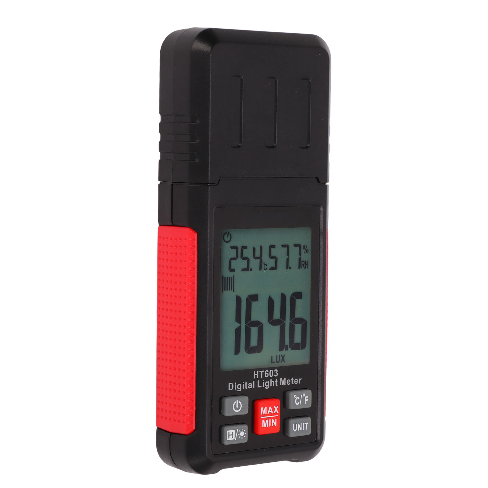 Professionelles, Hochpräzises Digitales Luxmeter, Schnelle Reaktionszeit, Großer Messbereich, Tragbares Illuminationsmessgerät
