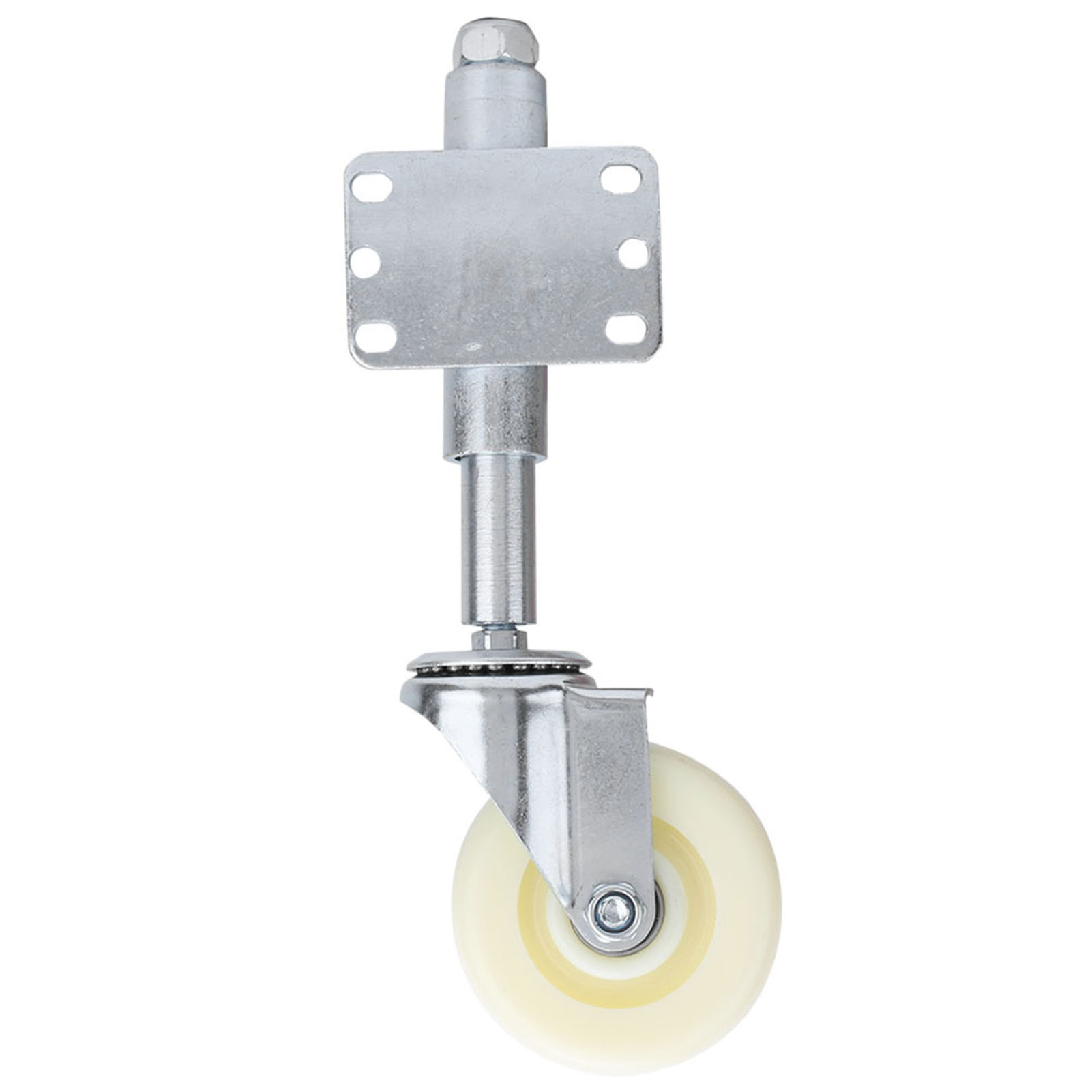4" Nylon-torrolle, Federbelastet, Drehbar, Maximale Traglast 50 Kg, Robust