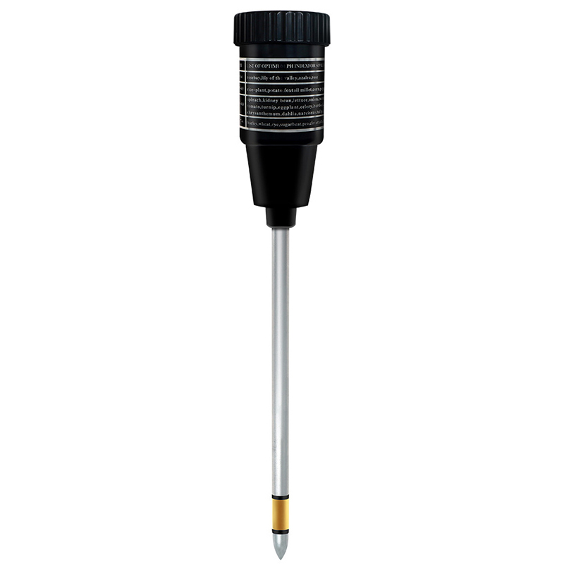 2-in-1 Ph- Und Feuchtigkeitsmessgerät Für Den Boden, Hochpräzise, Rostfreie Sonde, Hygrometer Mit Großer Reichweite