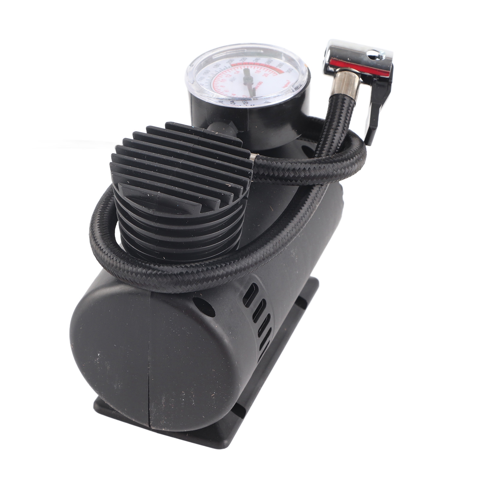 Autoluftpumpe, Drehknopf, Kompakt Und Tragbar, Kratzfest, Für Motorrad- Und Bootsreifen, 12 V