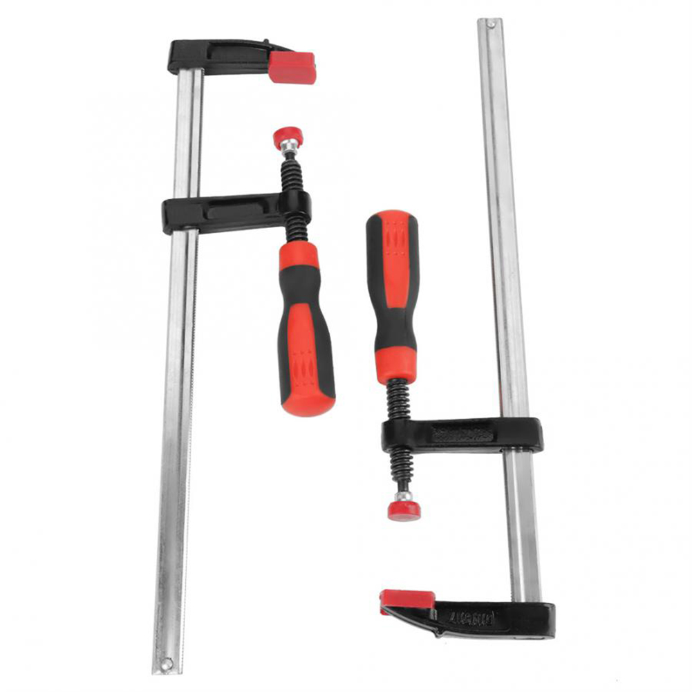 Set Mit 2 Robusten F-klemmen, Schnellspann-holzklemmen, Manuelles Heimwerkerwerkzeug, 50 X 300 Mm