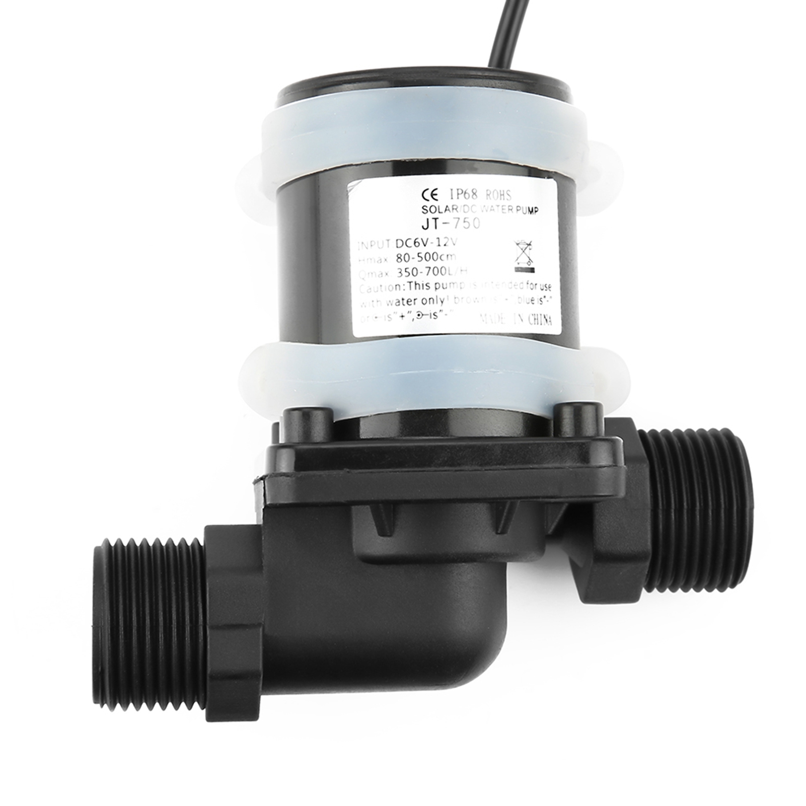 Mini-12v-gleichstrom-wasserpumpe Mit Boost-umwälzung -40°c Bis 100°c