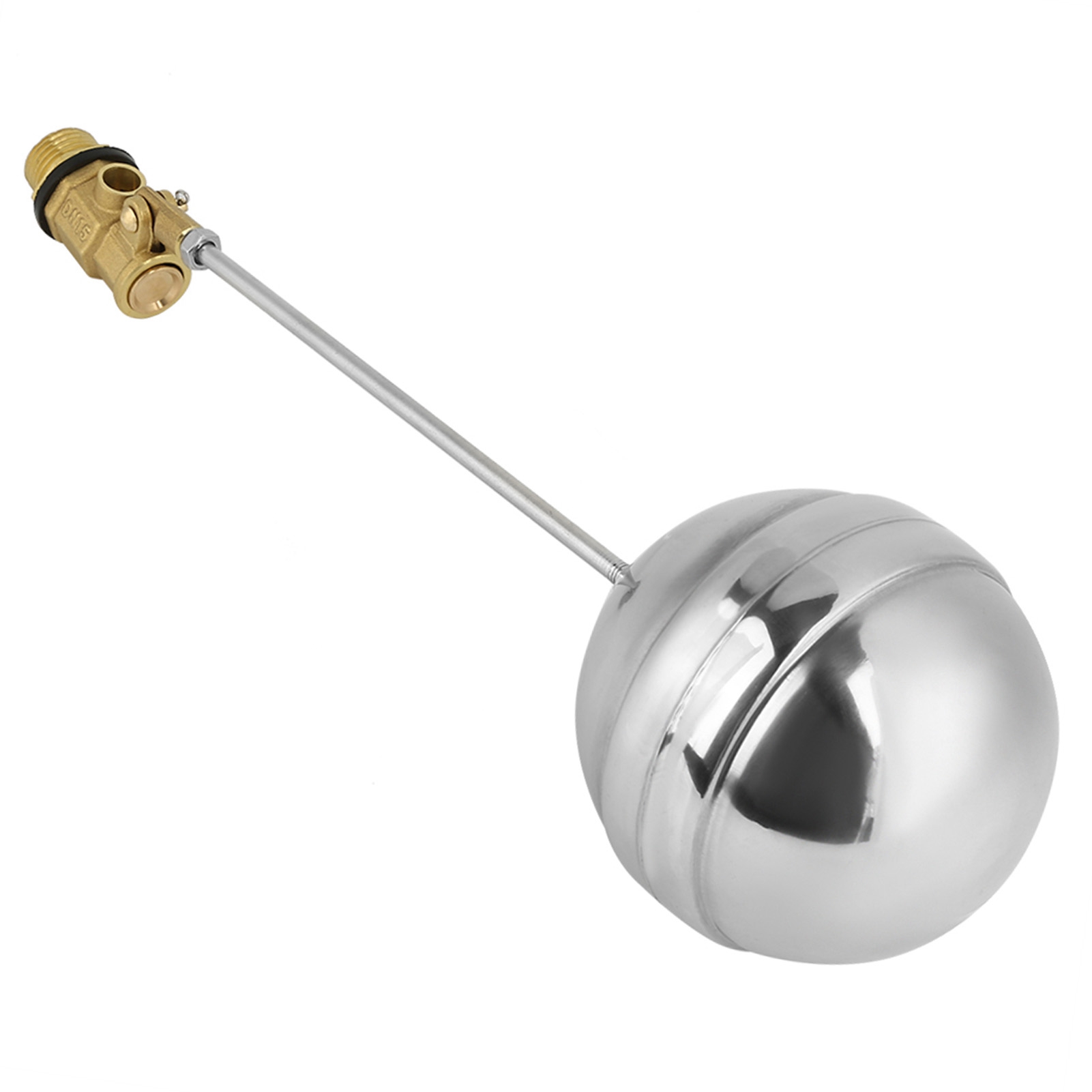 Schwimmerventil Aus Messing, Dn15 G1/2 Außengewinde, Wassersensor Mit Schwimmkugel Aus Edelstahl