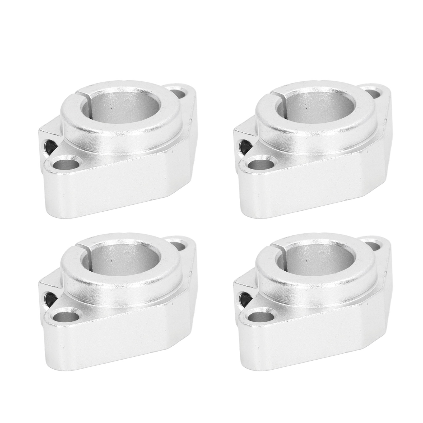 Shf20 Linearführungsschienenhalterung Aus Aluminium, Satz Mit 4 Führungswellenhalterungen, Präzisionsausrüstung