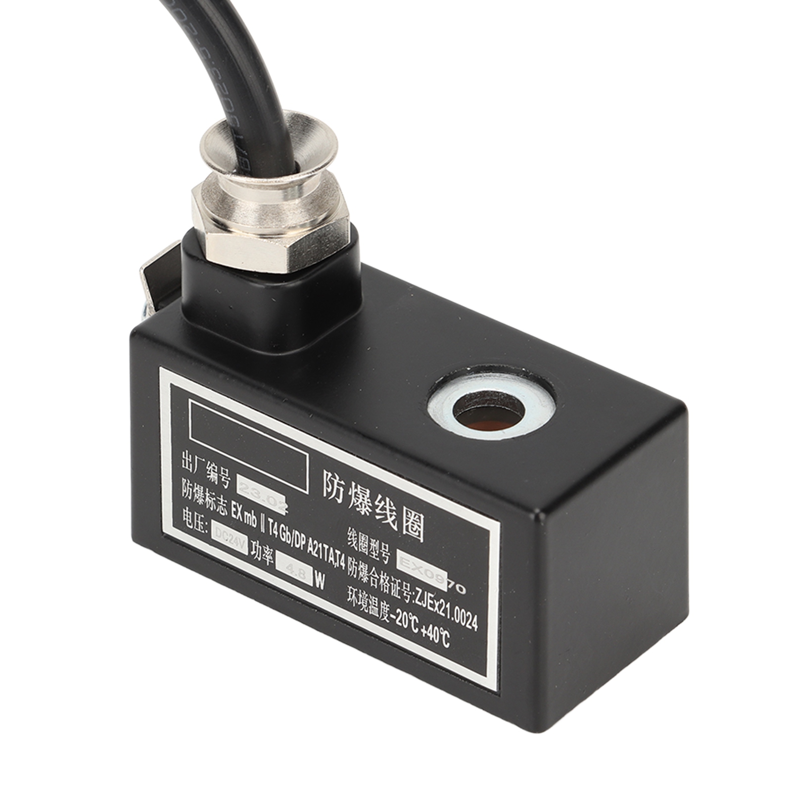 Explosionsgeschützte Elektromagnetische Spule Ct4, Hervorragende Leitfähigkeit, Für Pneumatische Verteiler 4v310 Und 4v210, 24 V Dc, 4,8 W