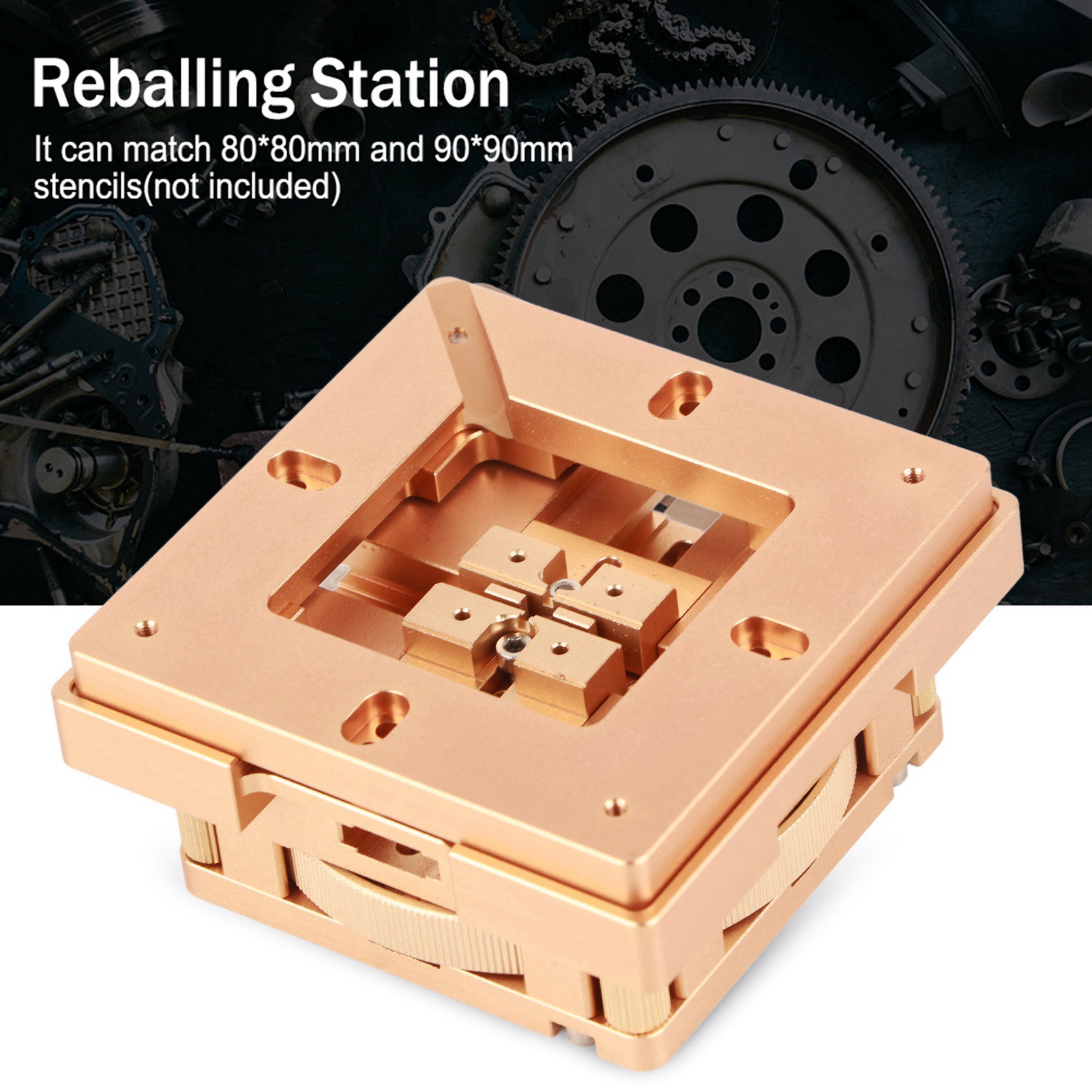 Bga-reballing-station Wn8090 Mit Automatischer Magnetschablone, Lötreparaturset