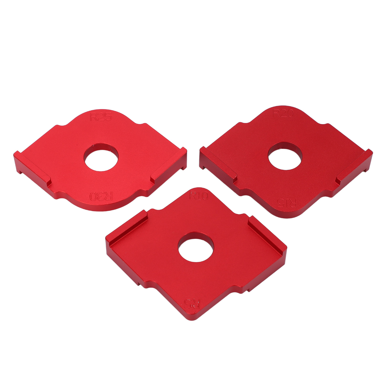 3-teiliges Radius-abrundungsset, Rostfreie Aluminiumlegierung Für Die Holzbearbeitung, Handführung Für Abgerundete Ecken