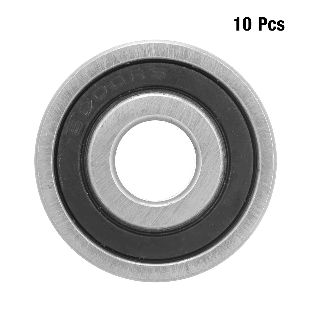 6200rs 2rs 10x30x9mm Stahllager, 10 Stück, Starre Kugel-axiallager