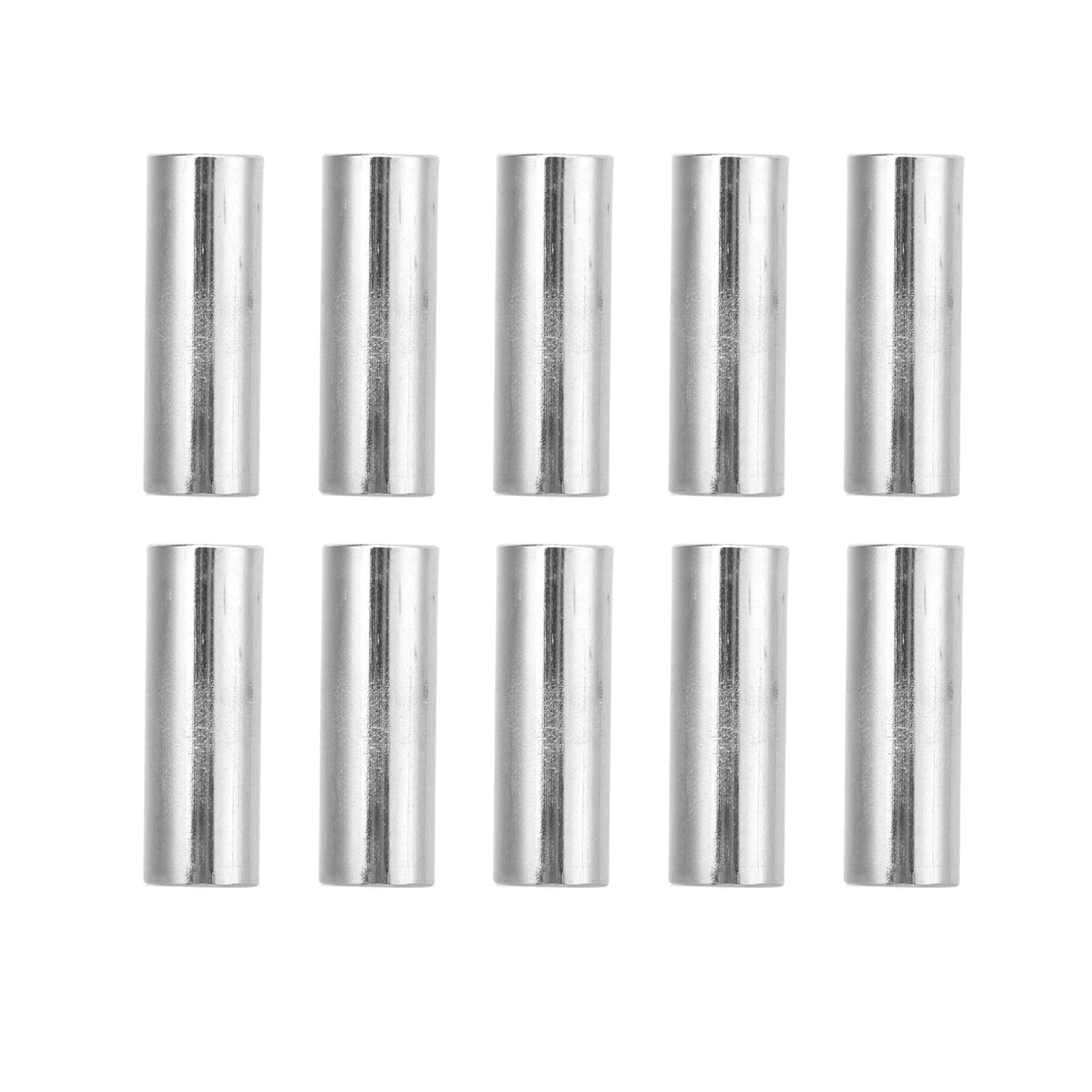 Überwurfmutter M10x1,5, Rundgewindestange Aus Edelstahl 304, Länge 40 Mm, Packung Mit 10 Verbindern