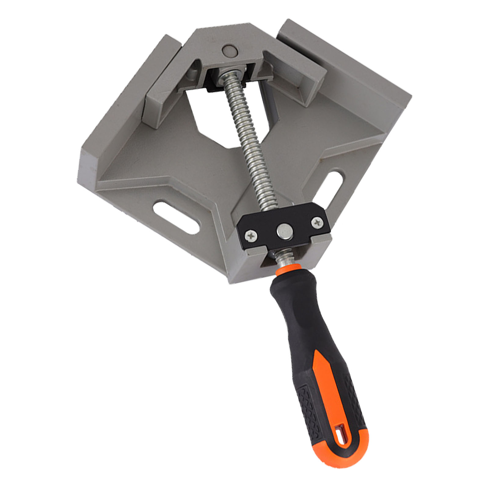 Verstellbarer, Rutschfester Winkelspanner Aus Aluminium Und Stahl Für Schreiner, Rechtwinklige Klemme, Einzelgriff