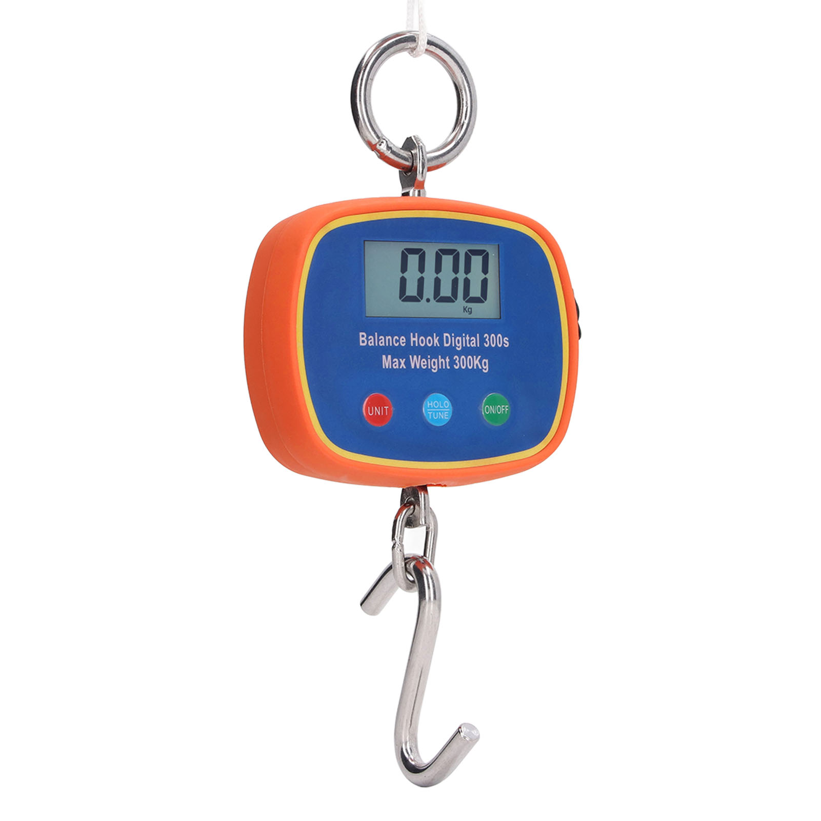 Elektronischer Digital-angelhaken (600 Lb) Mit Zwei Lcd-displays, Eu-stecker (90–240 V), Tragbar, Für Den Industriellen Einsatz