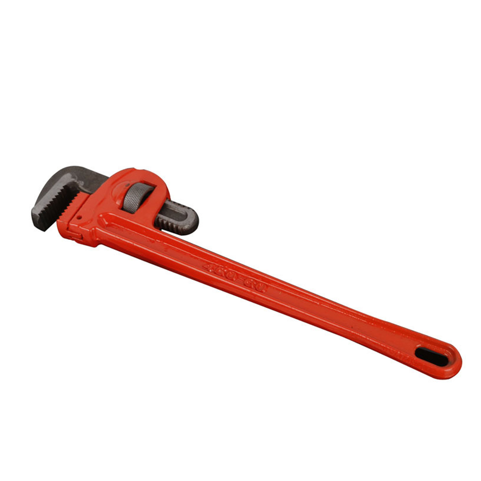 Gerade Rohrzange Aus Hochfestem, Behandeltem Stahl, Rot, Für Installateure, 0,55 Kg / 1,2 Lb