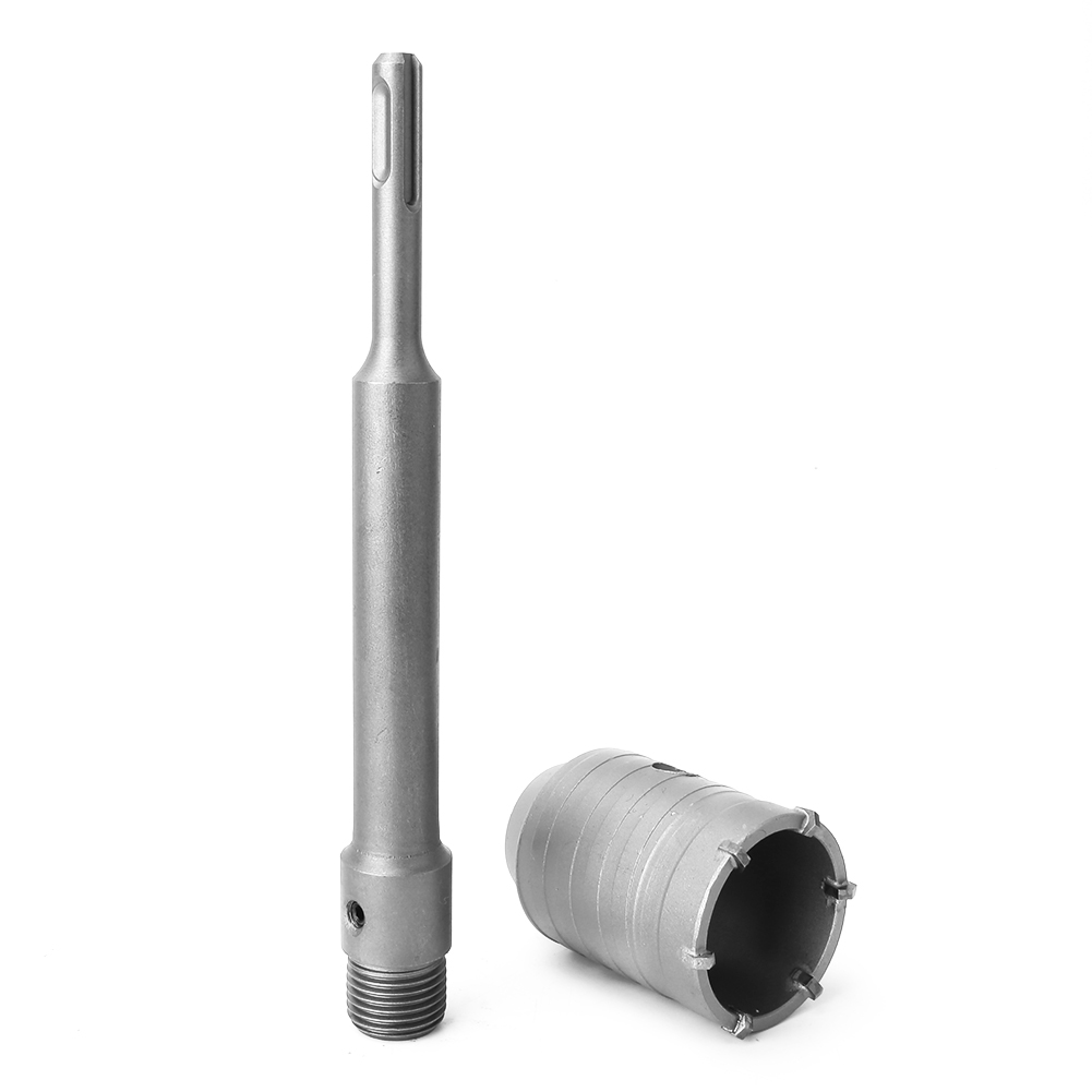Sds-betonbohrer Mit 200-mm-schaft, Lochsäge Für Stein Und Zement, 50-mm-schlüsselsatz, Wandbohrer