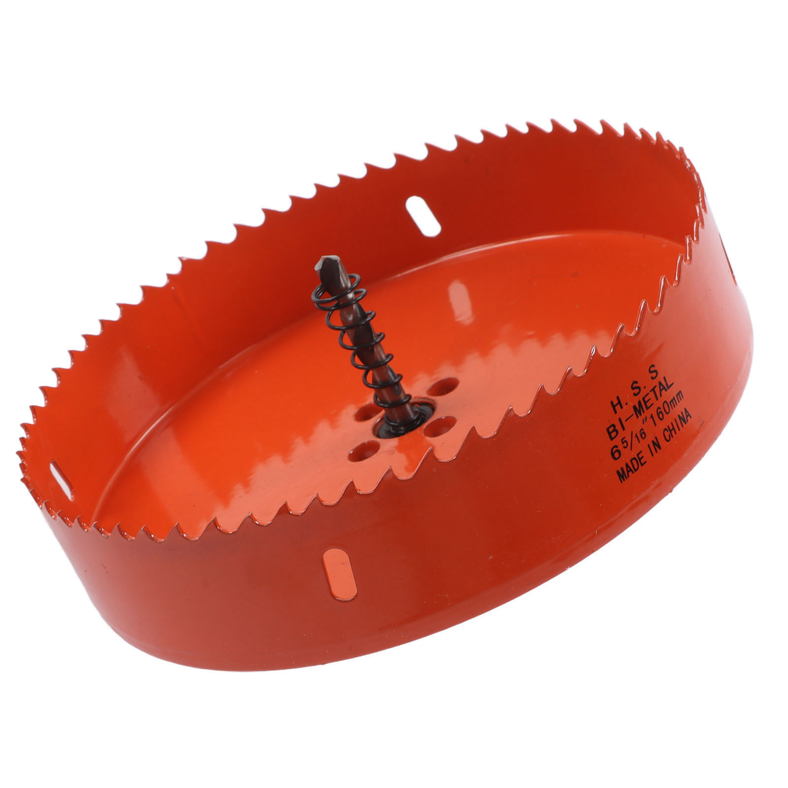 160-mm-hss-bimetall-lochsäge Mit Schleuderbohrer Für Holz Und Kunststoff, 6-5/16-zoll-lochschneider