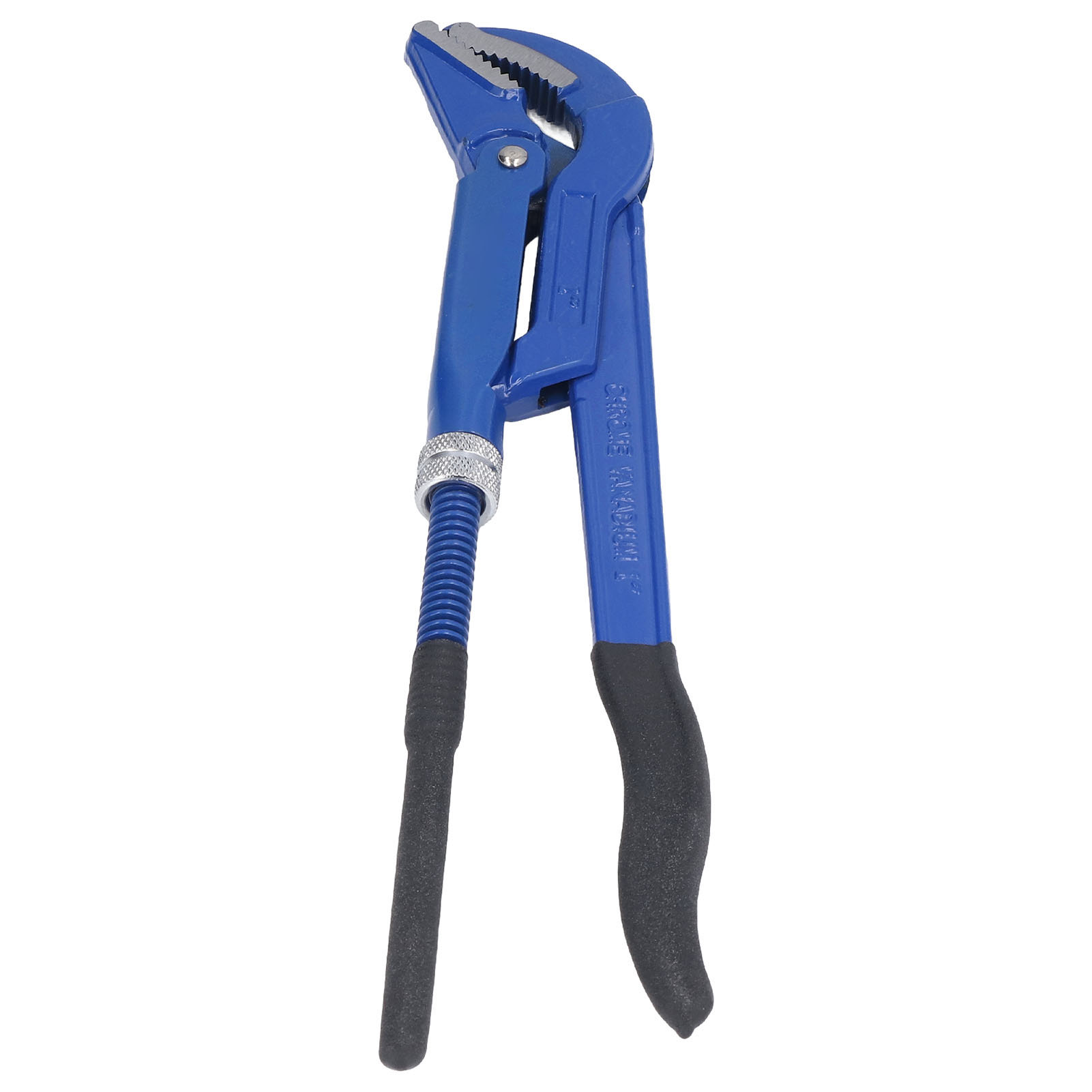 Universeller Metrischer Verstellbarer Schraubenschlüssel, 45° Gebogene Backenzange, Kohlenstoffstahl, Für Badezimmerinstallationen, 1-zoll-spannbereich (0-70 Mm Öffnung)