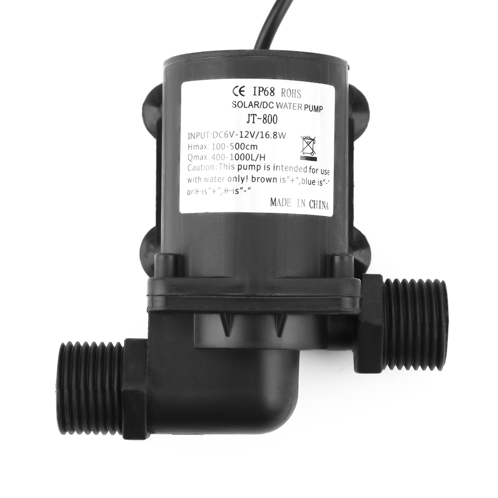 12v Mini-bürstenlos-wasserpumpe Für Kleine Gartenteiche -40°c Bis 100°c