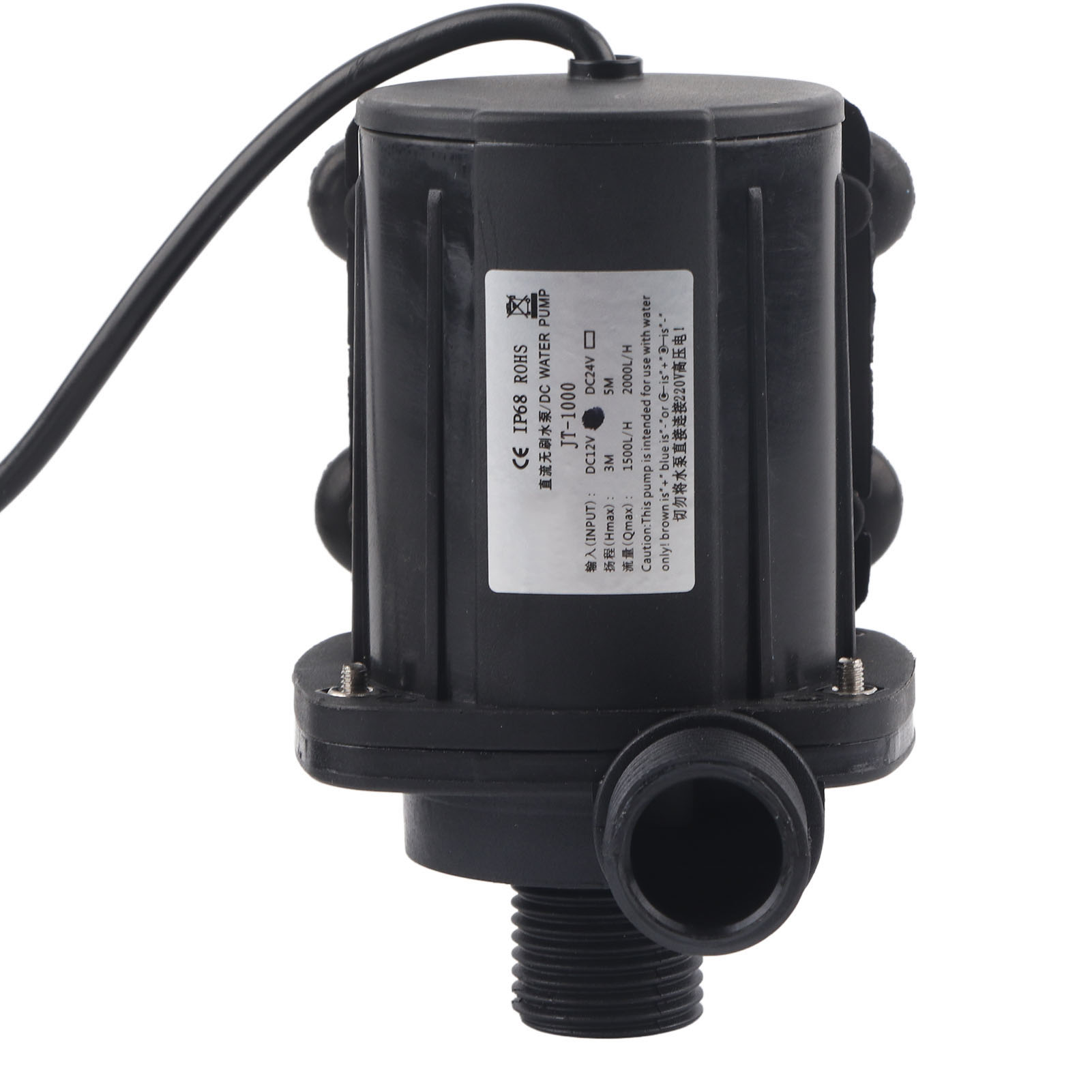 Bürstenlose 12-v-gleichstrom-wasserpumpe, 3 M Fördermenge, 40 °c–100 °c, Mini-hydraulik-boosterpumpe