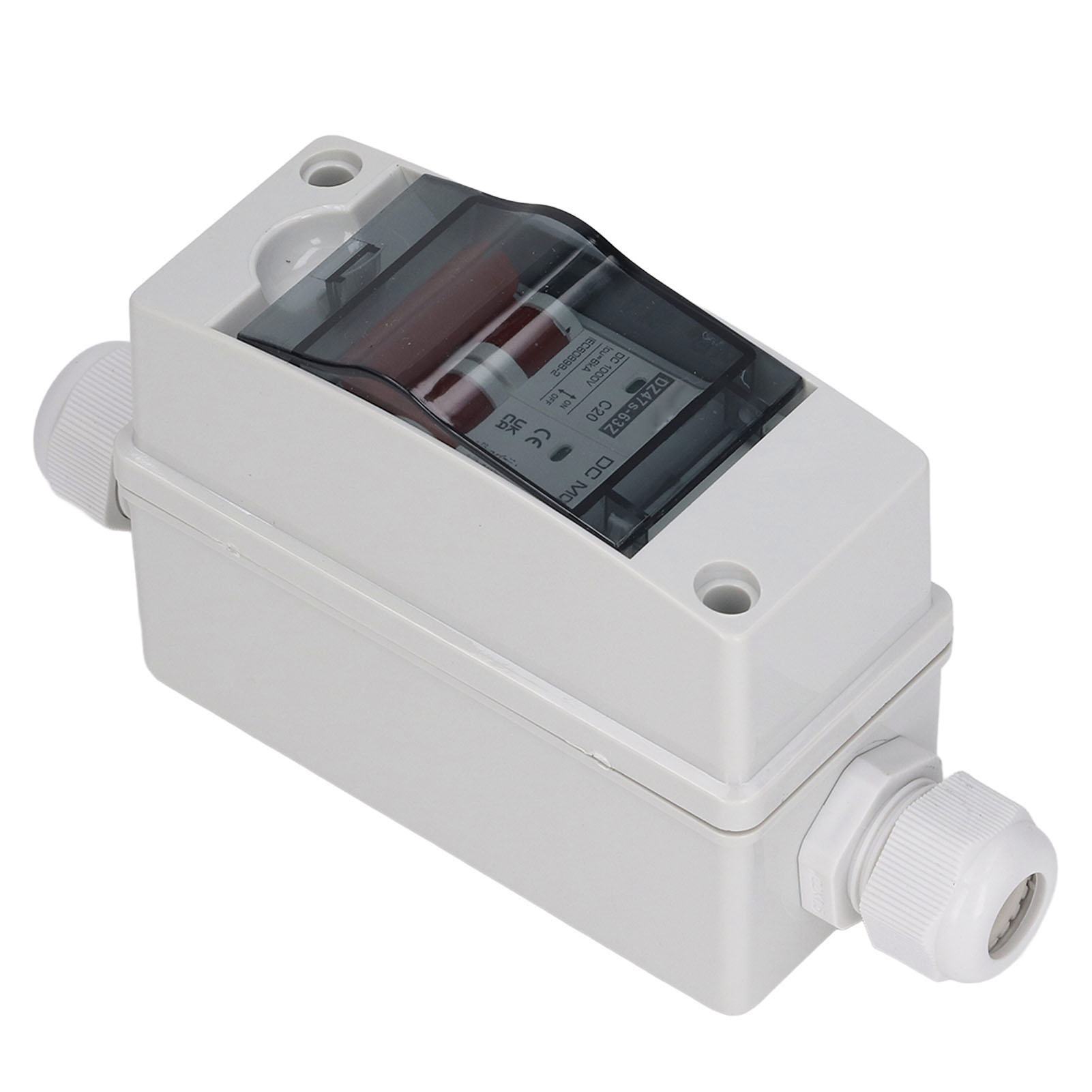 Miniatur-2-poliger Wasserdichter Ip65-leistungsschalter Für Solar-pv-systeme, Dc 1000 V, 20 A