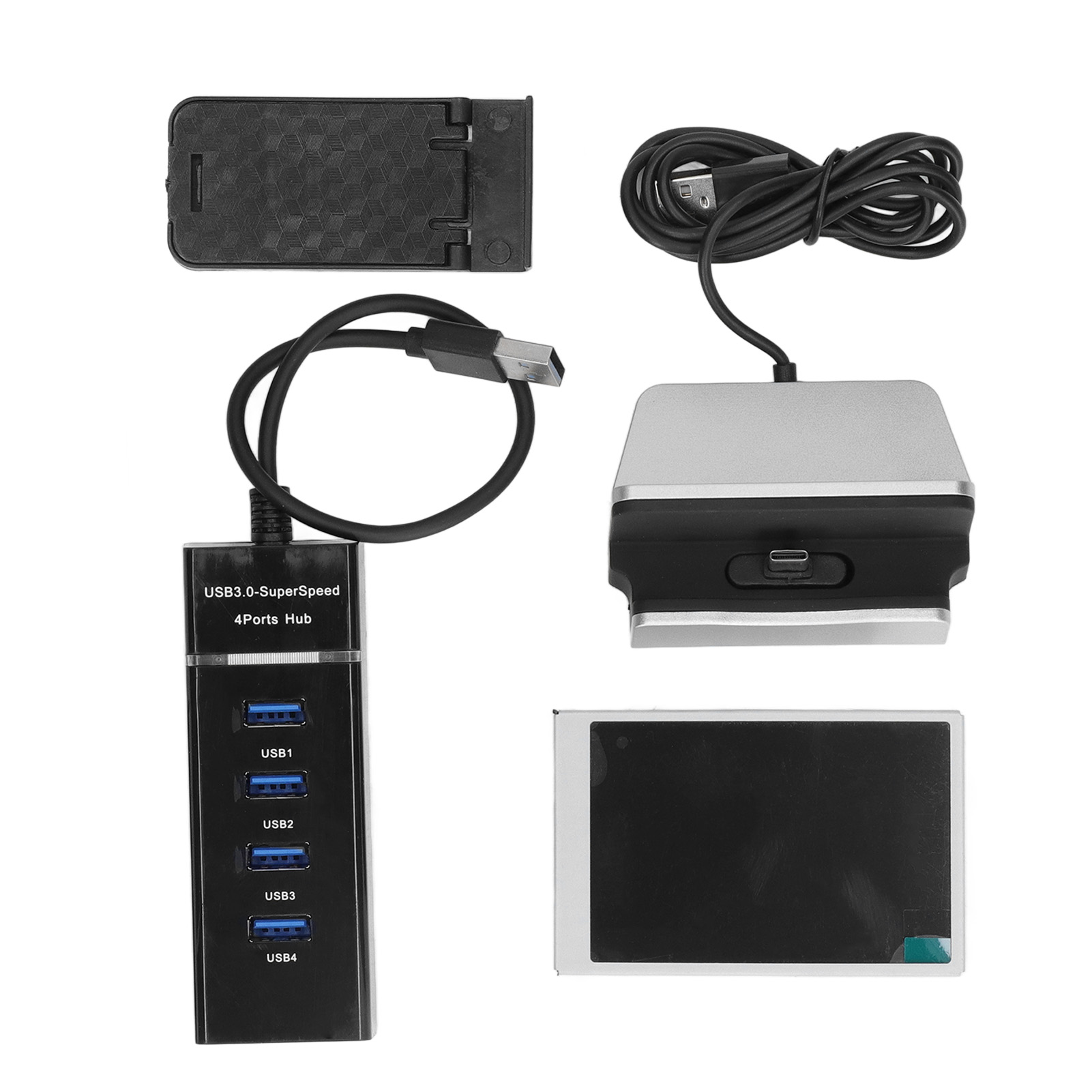 3,5-zoll-ips-monitorbildschirm, Zeigt Cpu-, Gpu-, Ram- Und Festplattenauslastung An, Verstellbares Modell, Mini-monitor Für Elektronische Geräte