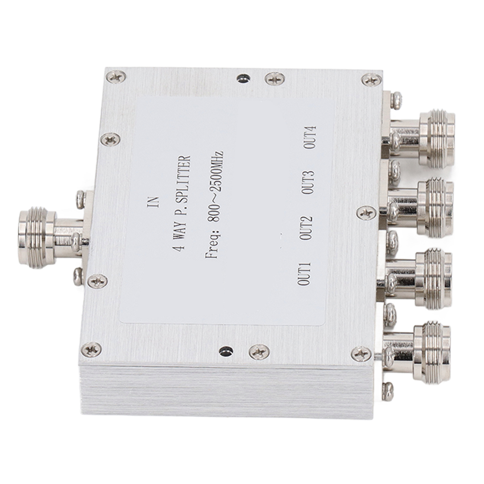 4-wege-hf-leistungsteiler 800–2500 Mhz, 35 W, Verlustarmes Signalmodul, N-stecker