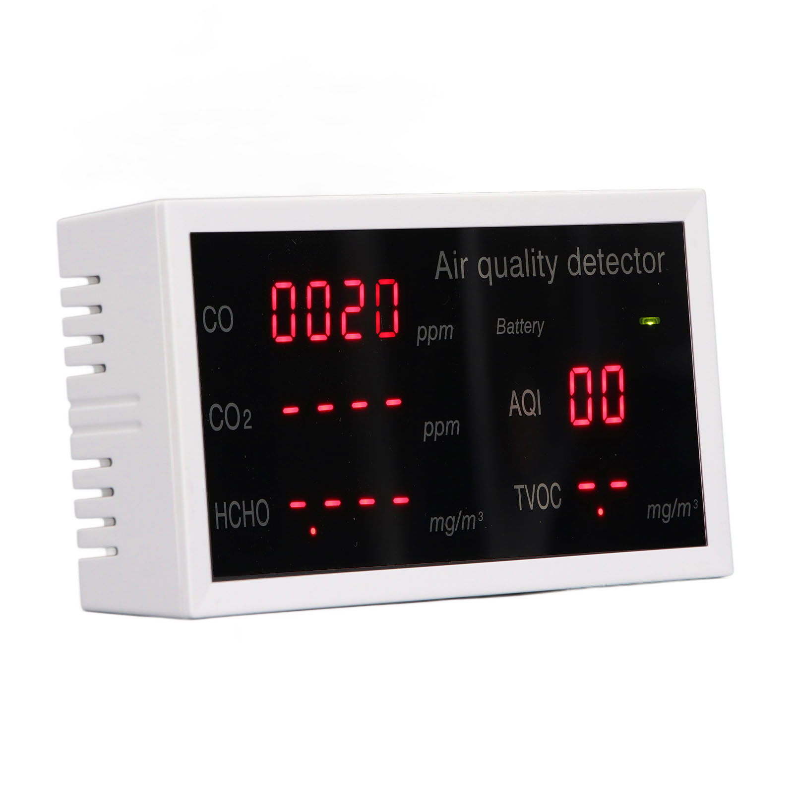 5-in-1-raumluftqualitätsmessgerät, Tragbares Pm2,5-hcho-co2-messgerät, Kohlendioxid- Und Formaldehyd-monitor