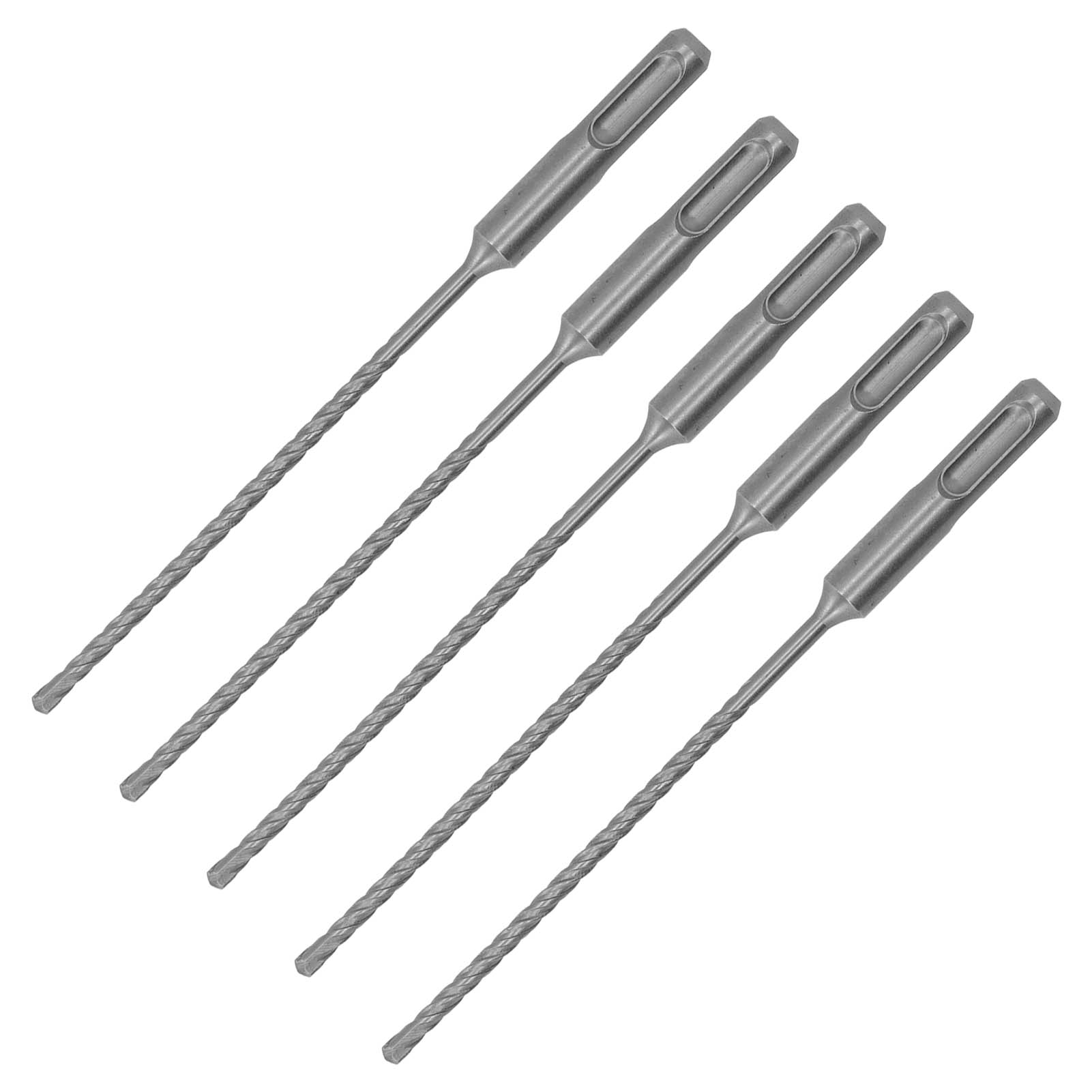 Mm 160 Mm Sds-bohrer, 5er-pack, Selbstzentrierende Hartmetallspitze, Zweischneidig, Zum Bohren Von Beton, Stein Und Ziegel