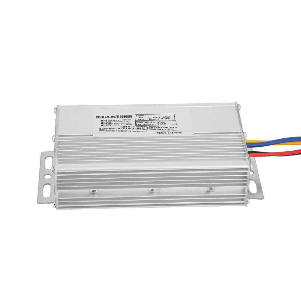 Gleichstrom 36–72 V Auf 12 V 30 A 360 W Spannungswandler, Abwärtstransformator Für Fahrzeuge Und Elektronische Geräte