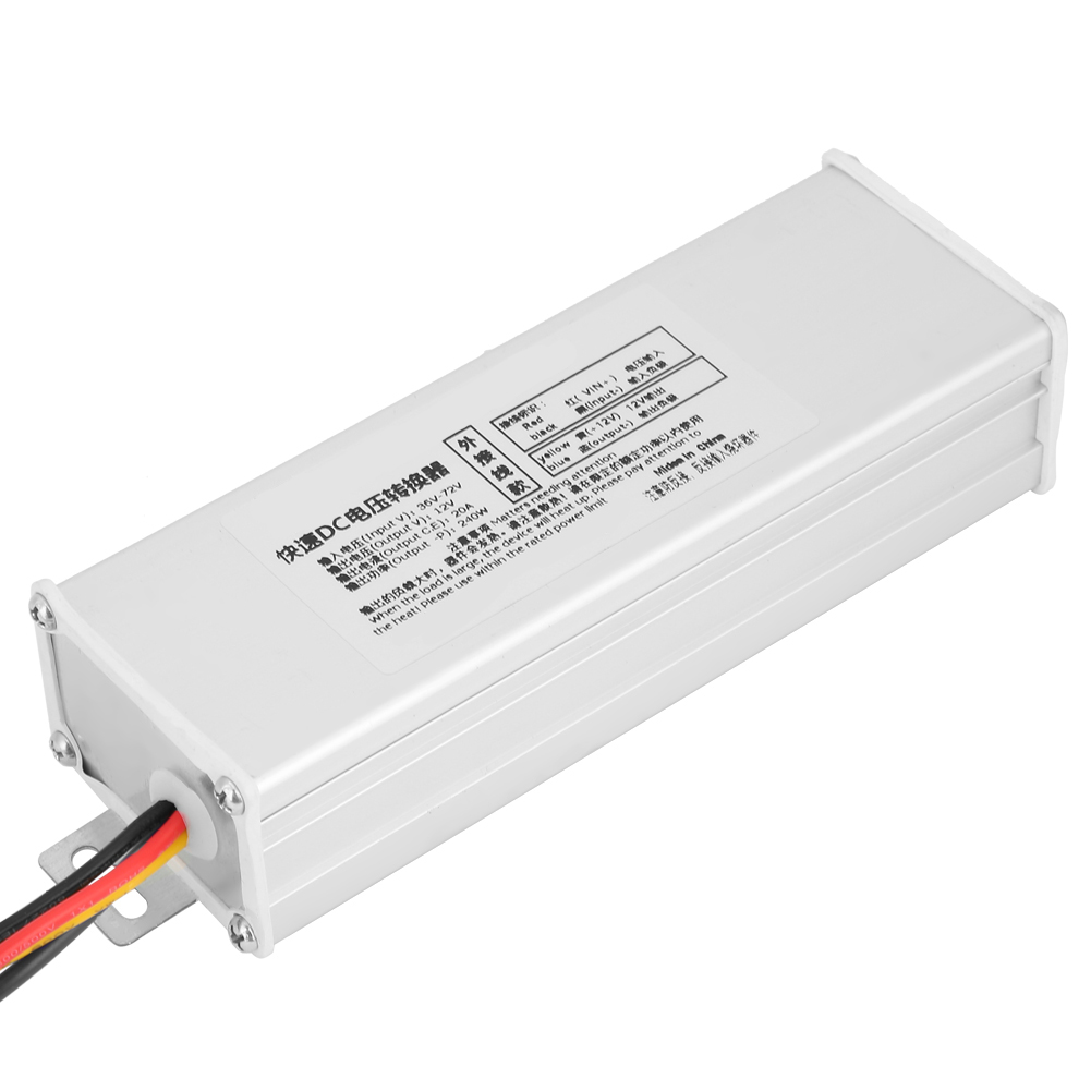36-72v Auf 12v 20a 240w Dc-dc-wandleradapter Mit Externer Verkabelung