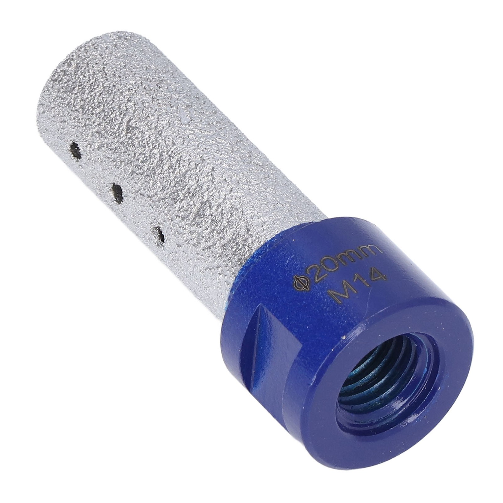 Diamant-fingerfräser, Vakuumgelötet, M14-gewinde, Für Porzellan Und Hartkeramik, Ø 20 Mm