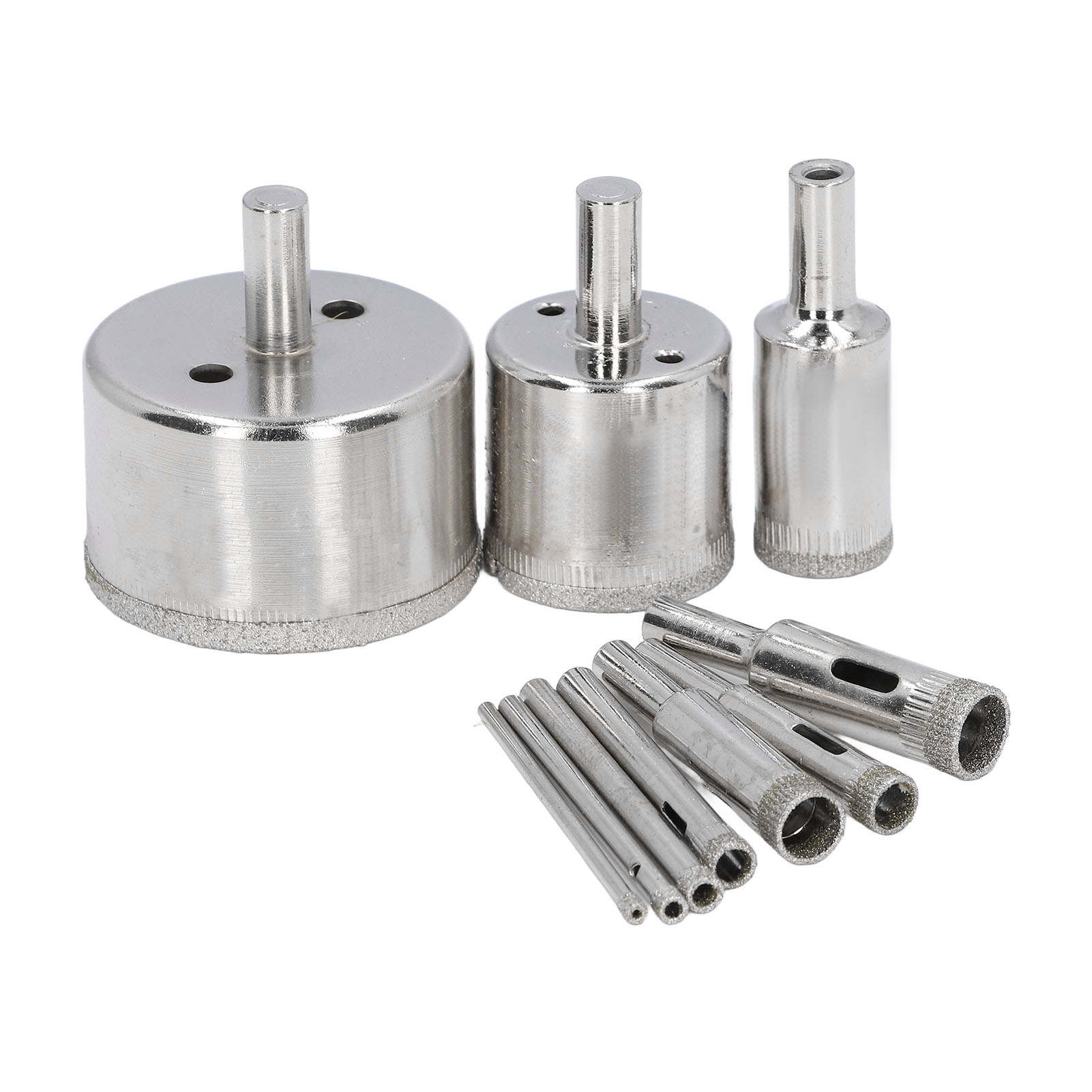 10 Diamantbohrer 3-50 Mm Lochsäge Glas-kraftsparbohrer