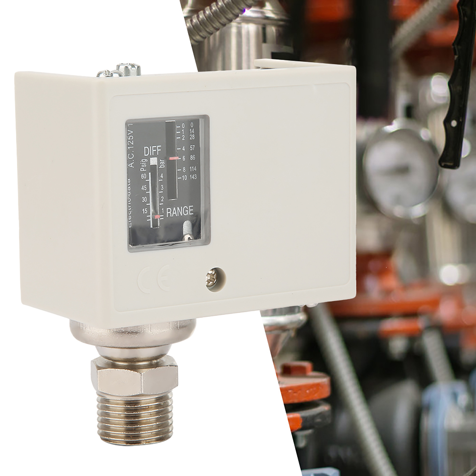 Elektronischer Druckschalter G1/2'' Für Wasserpumpen Und Luftkompressoren, Automatischer Druckregler