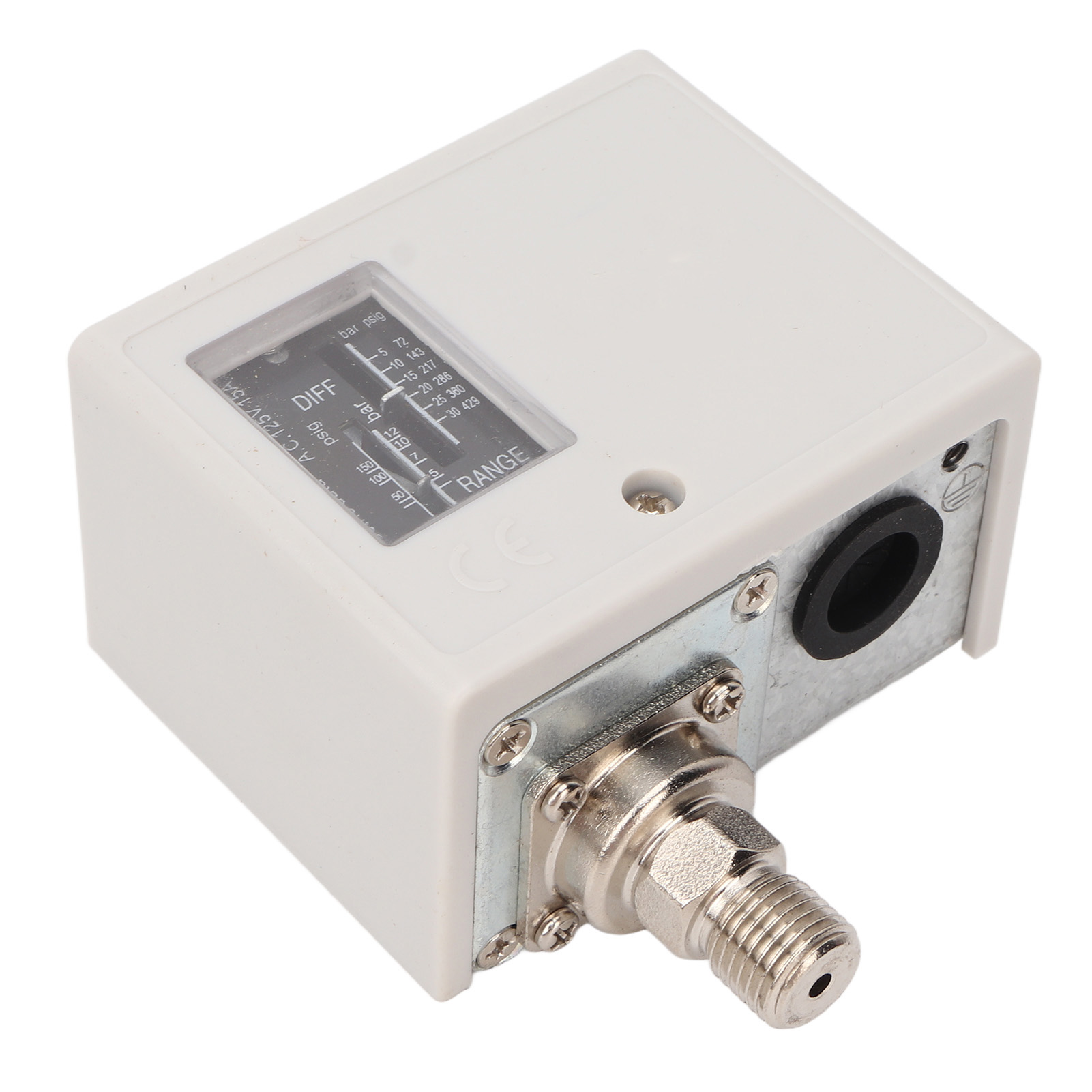 Luftdruckschalter Für Kompressor, Boiler, Trockner, Regler 30 Kg, Robust, Ac 125 V/250 V, G1/2