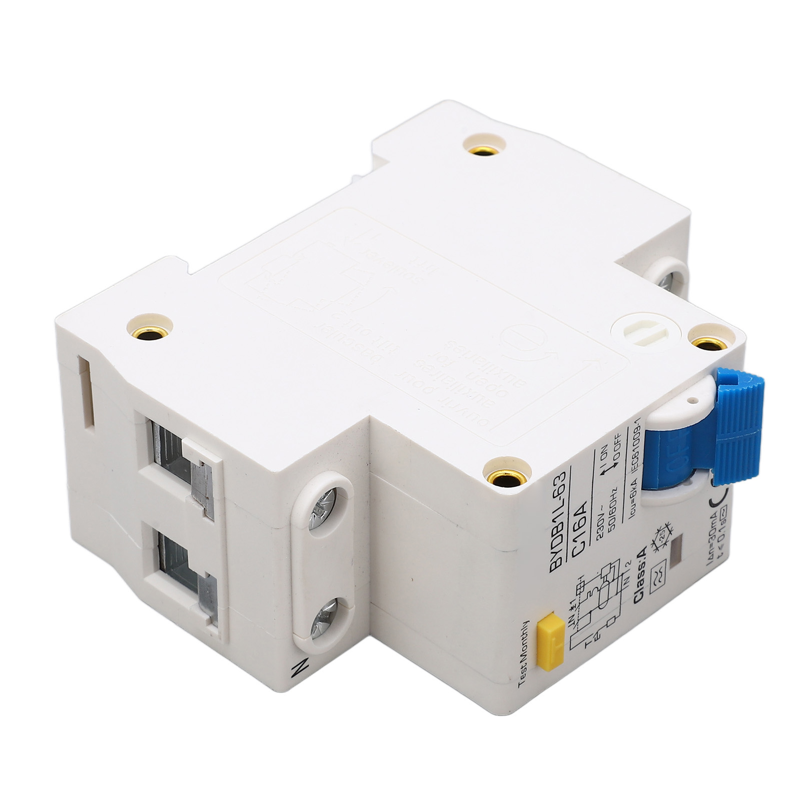 16a 1p+n 30ma Fehlerstromschutzschalter Mit Leckstromschutzschalter 230v