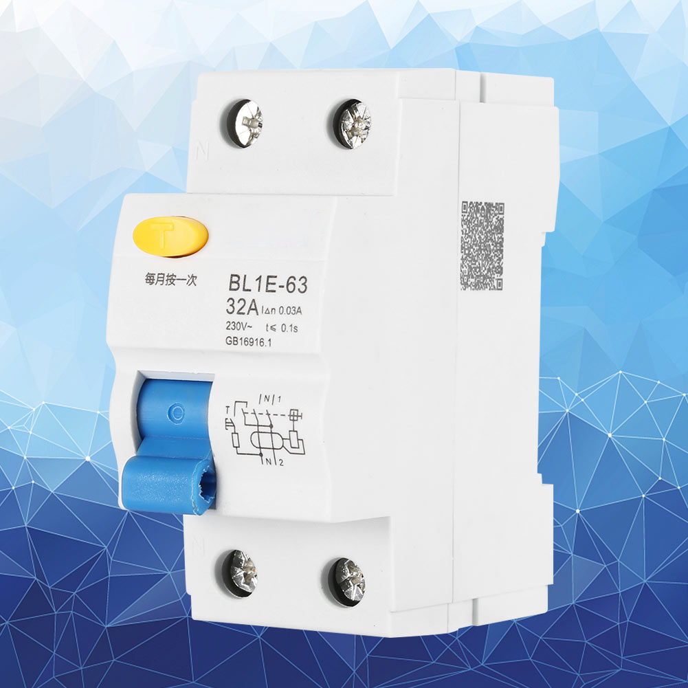 Bl1e-63 32a 1-poliger Fehlerstromschutzschalter (fi-schalter) 230v 30ma