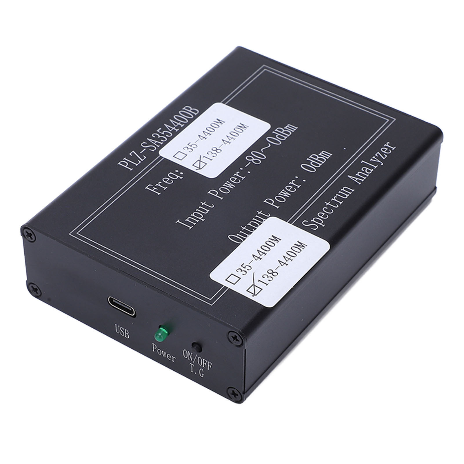 Tragbarer Spektrumanalysator Mit 4 Betriebsmodi, Handfrequenzmesser 138–4400 Mhz, Einfache Bedienung