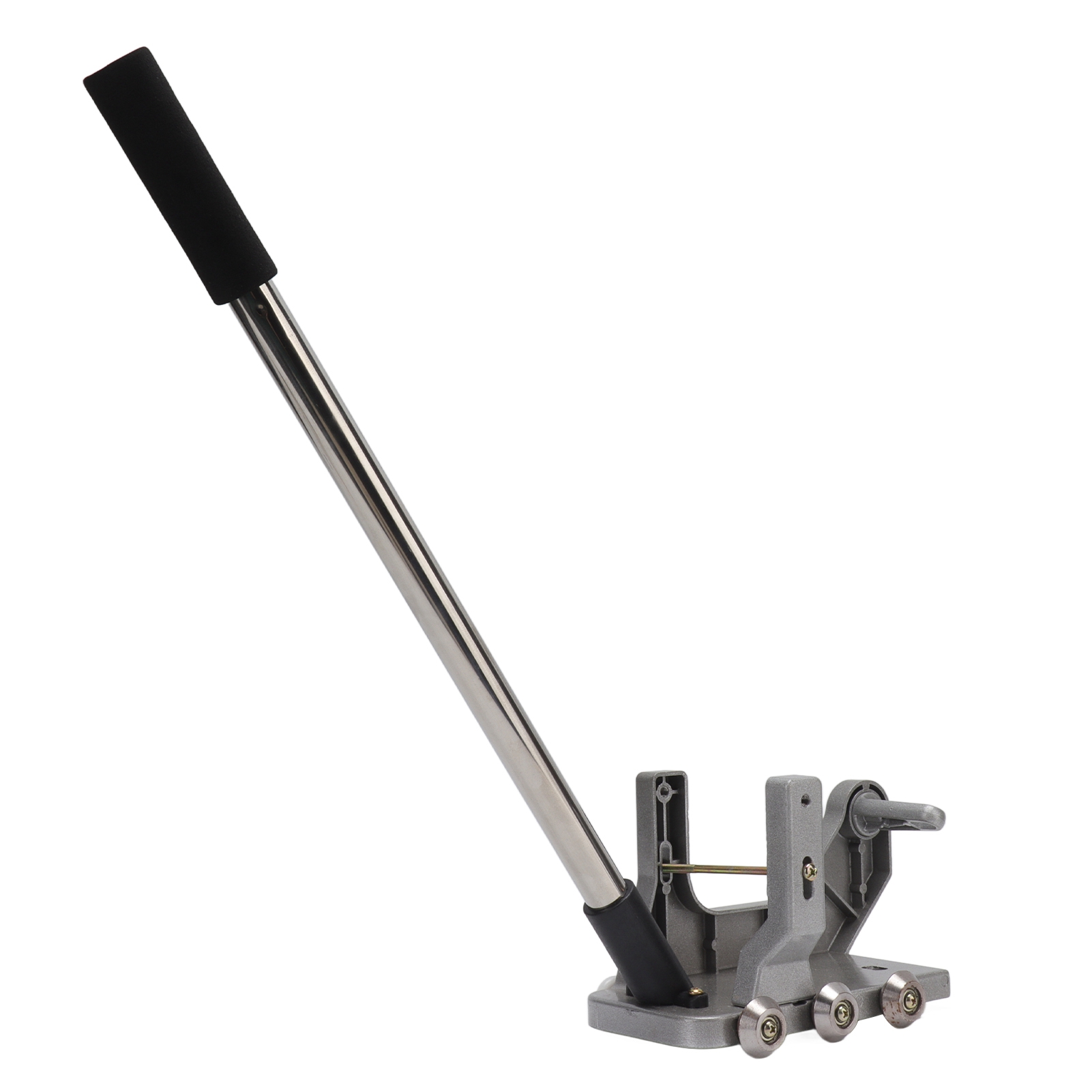 Fliesenfugenreiniger Mit Silbernem Aluminiumständer, Höhenverstellbar, Schleifwerkzeug Für Wände Und Böden, Dekoration.