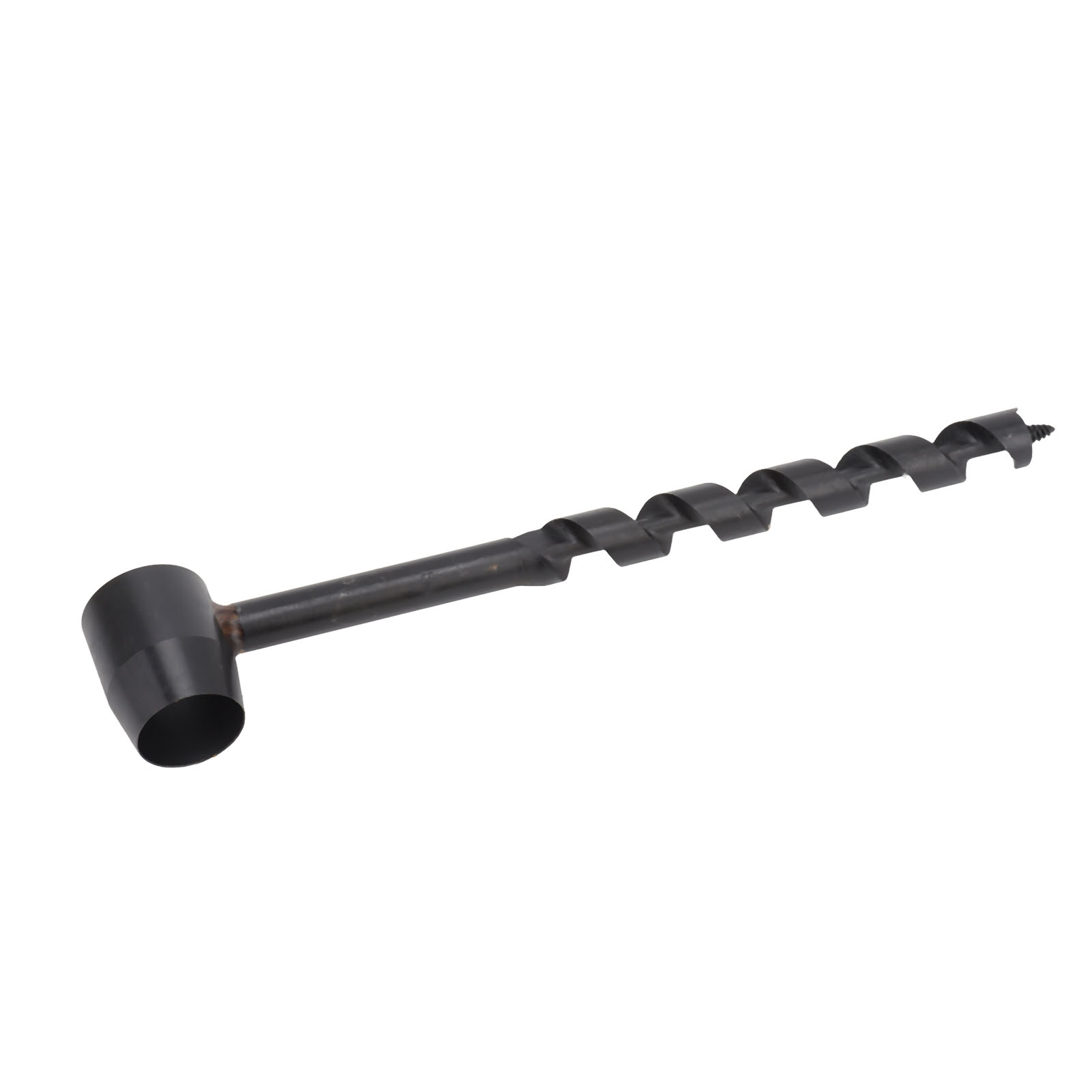 Schwarze Handbohrmaschine, Kernbohrer Mit Hoher Härte, Leicht Und Tragbar, Überlebenswerkzeug Für Holzbearbeitung Und Heimwerkerarbeiten Im Freien, Durchmesser 16–230 Mm / 0,63–9,06 Zoll