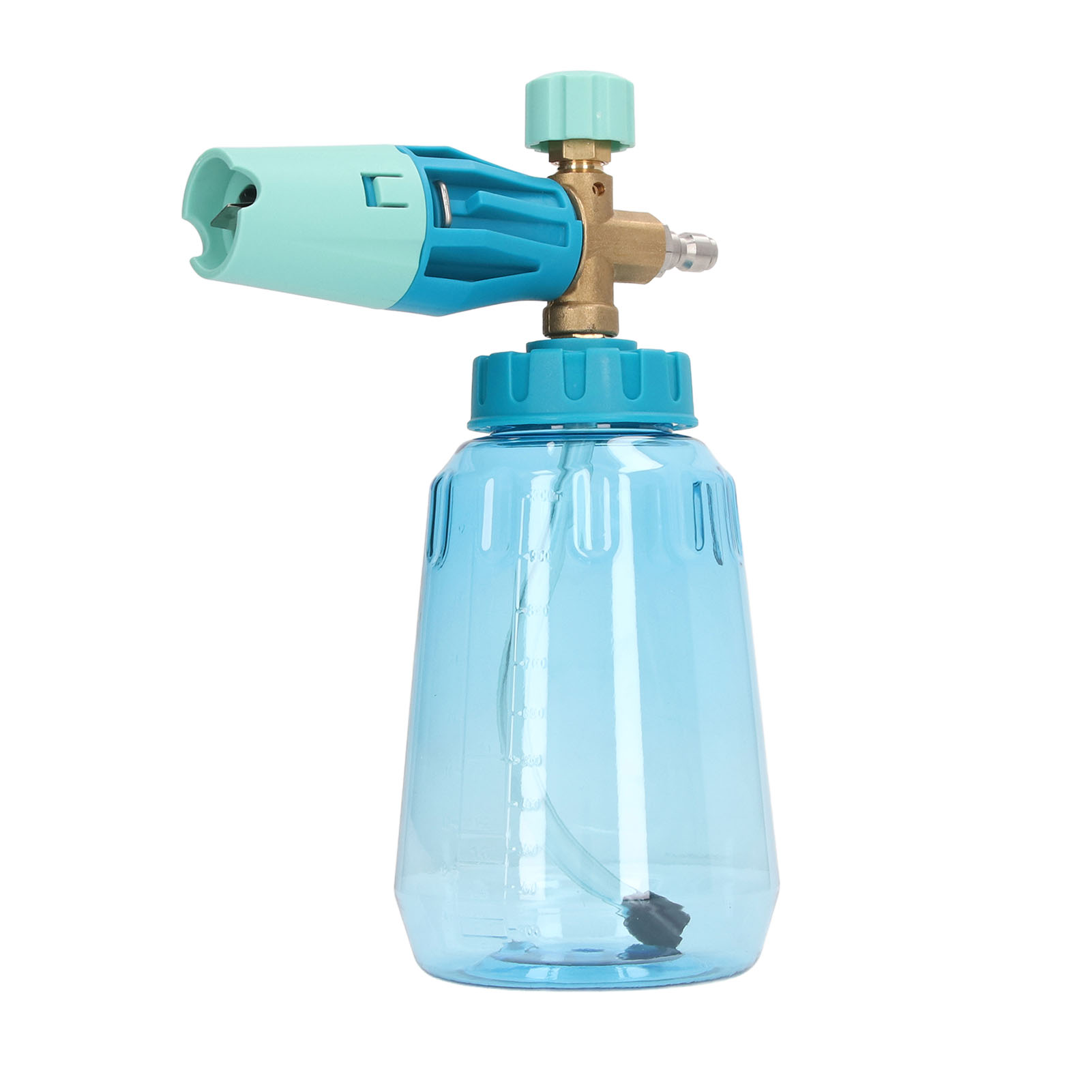 1-liter-schaumgenerator (4000 Psi), Einstellbare Hochdruckpistole, 1/4-zoll-npt-spüldüse, Schnellanschluss, Lila