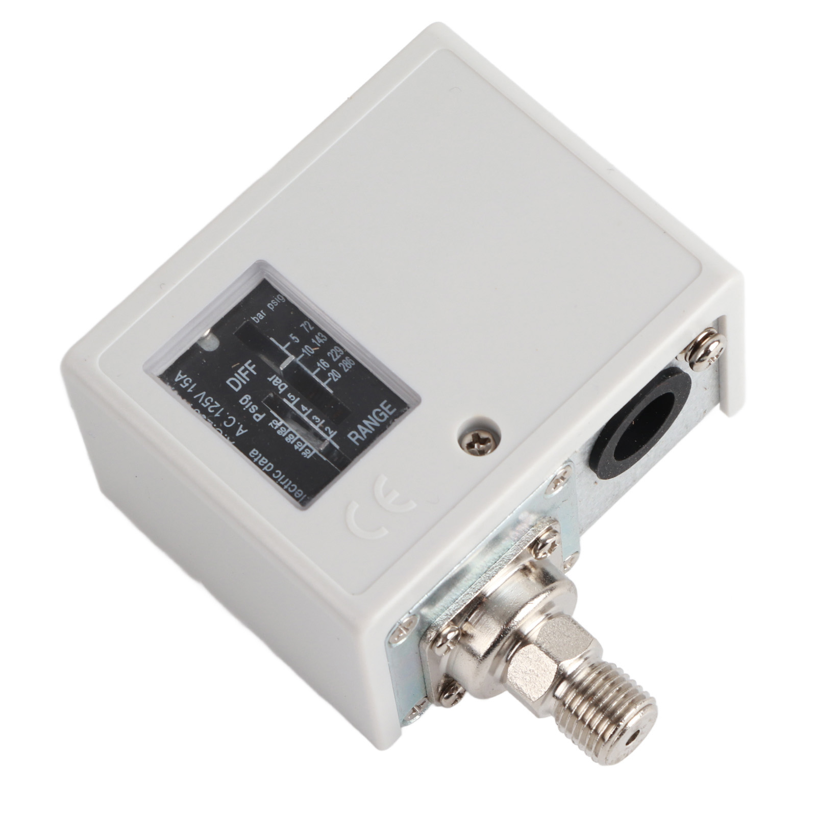 20-kg-druckschalter, Vollkupferkern, Schutzart Ip40, Für Trockner, Boiler, Wasserkühler, 125 V/250 V Wechselstrom, 1/2-zoll-anschluss