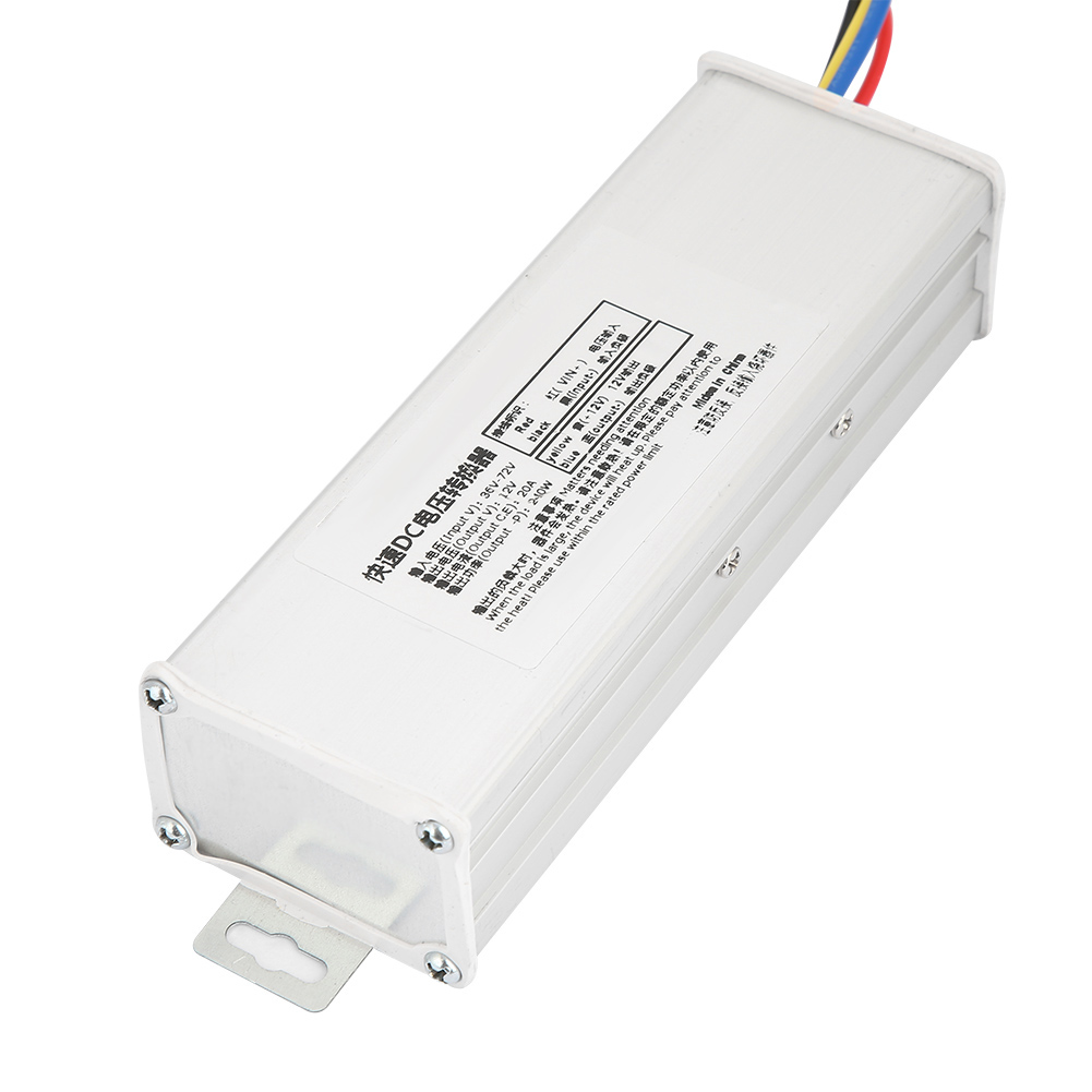 36–72 V Auf 12 V 20 A 240 W Spannungswandler, Wasserdichter Dc-dc-transformator