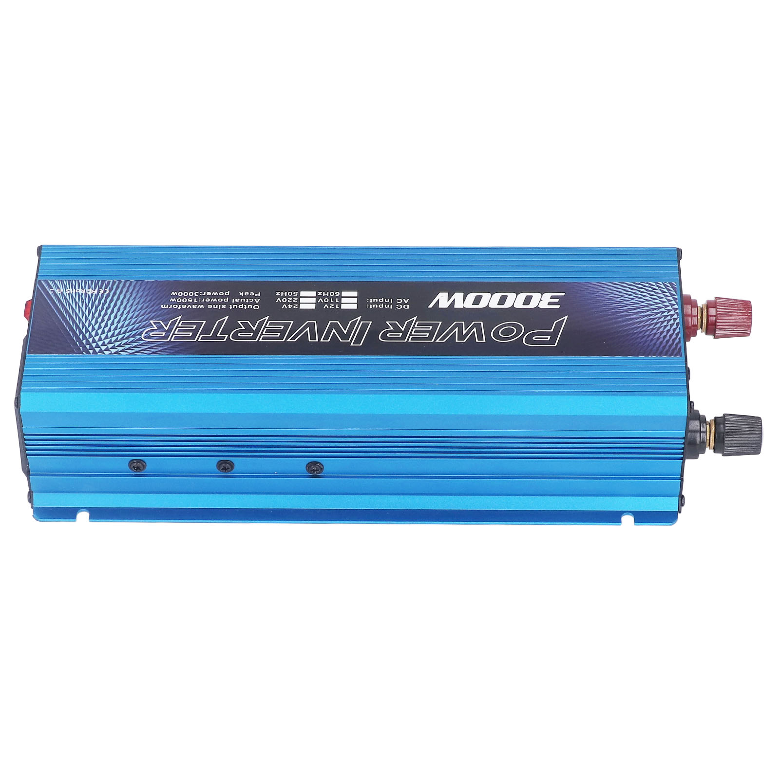 3000-w-sinus-wechselrichter 12 V Auf 110 V 60 Hz Mit Usb-anschluss Und Lüfter, Blau