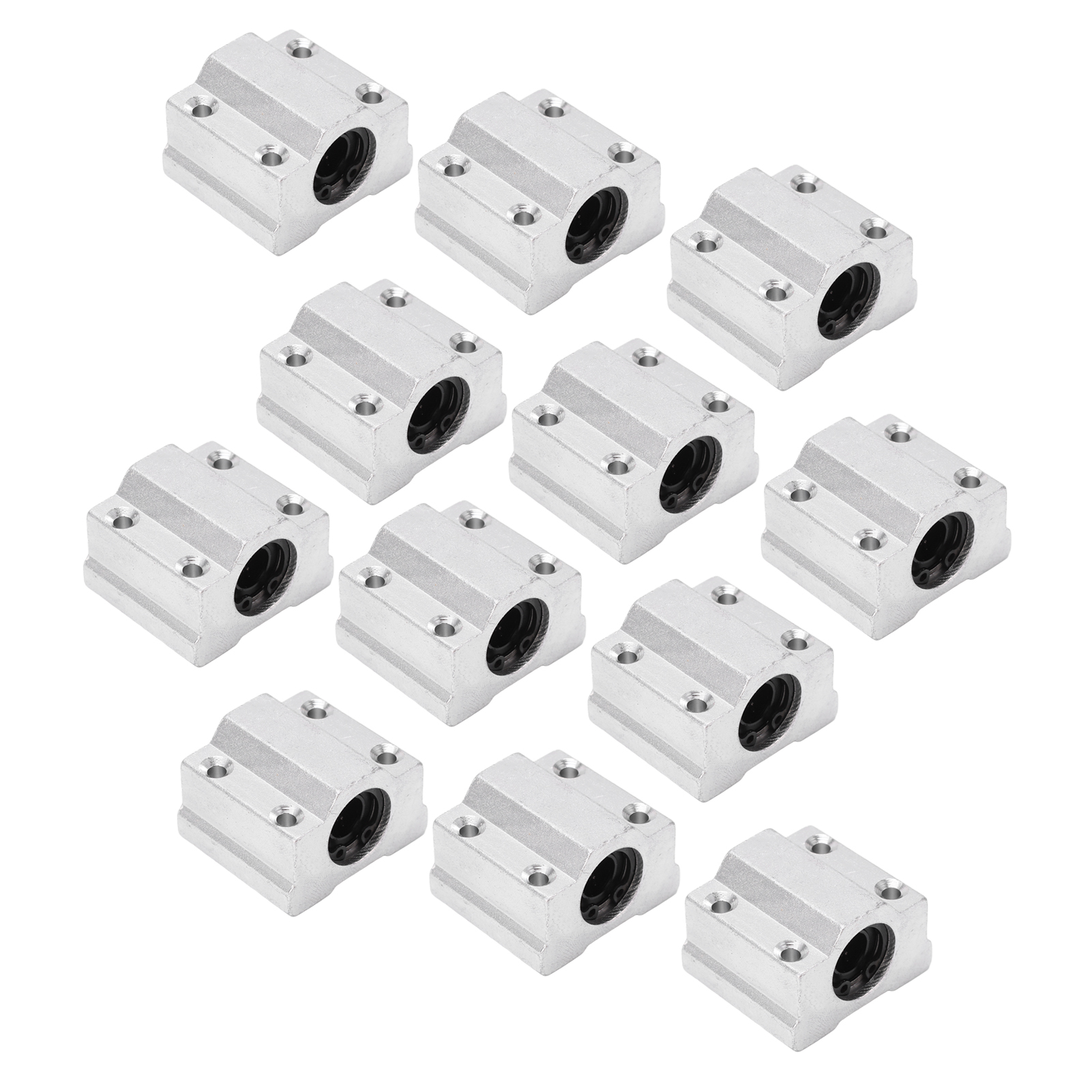 Satz Mit 12 Scs8uu Linearführungen, Kastengleitblock, Cnc-schlitteneinheit, Kugellager
