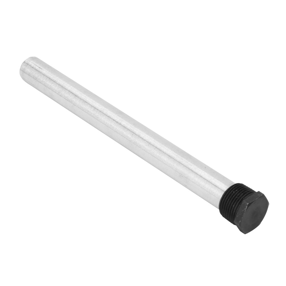 21 X 320 Mm Schwarze Magnesium-anodenstange Mit Flachem Boden Für Warmwasserbereiter Mit Npt 3/4-gewinde