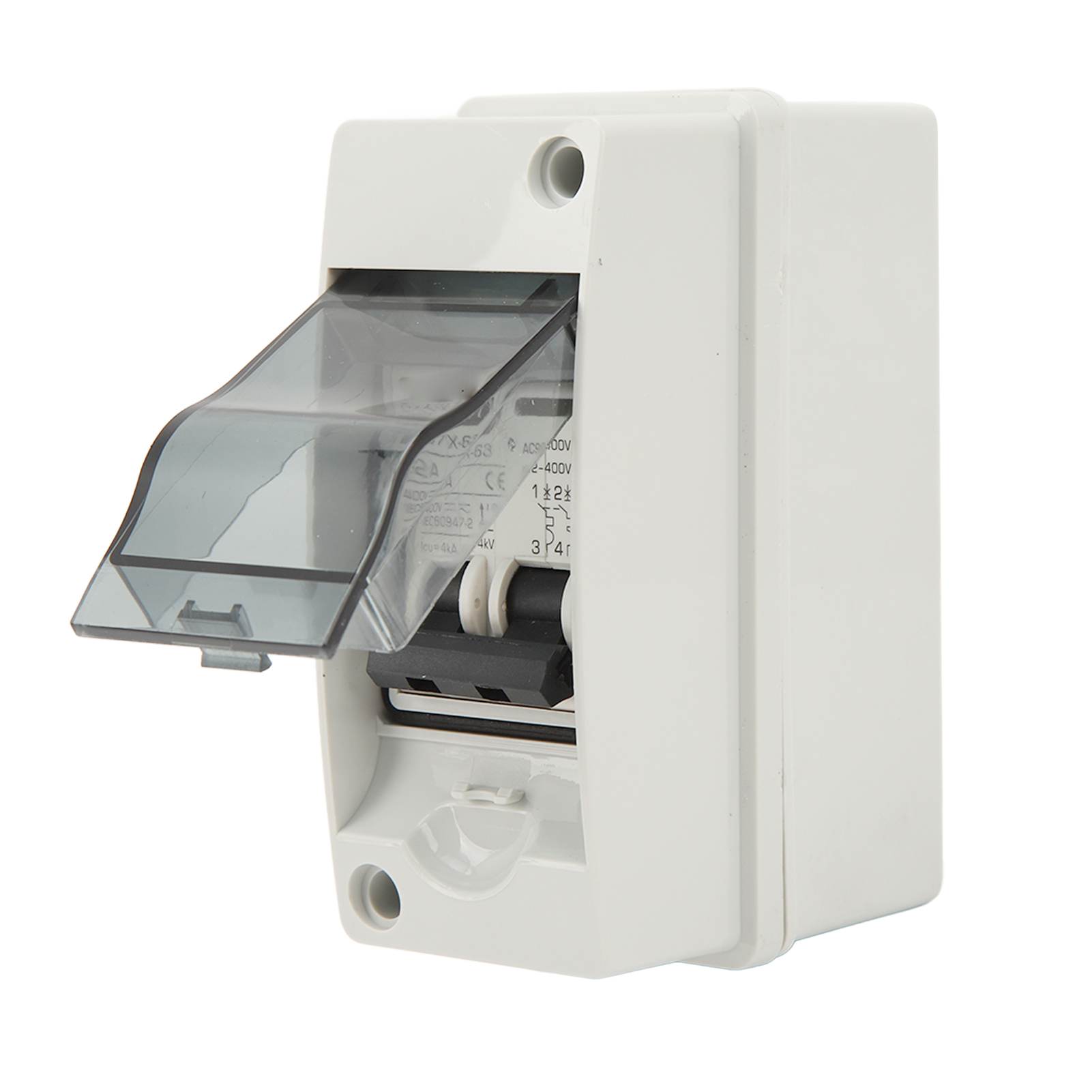 Miniatur-2-poliger Leistungsschalter Dc12v-400v Ac90v-400v Solar-abschaltschalter Für Wohnmobile Und Photovoltaikanlagen
