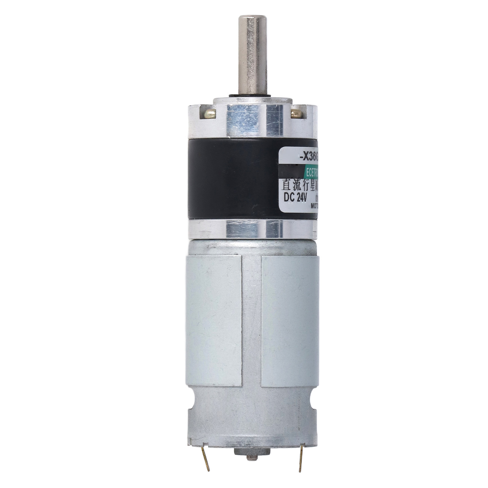 24v Gleichstrom-planetengetriebemotor, 15w, 200 U/min, Max. Drehmoment 34kg·cm, Mikrountersetzungsgetriebe, Rechts-/linkslauf, Kleiner Elektromotor