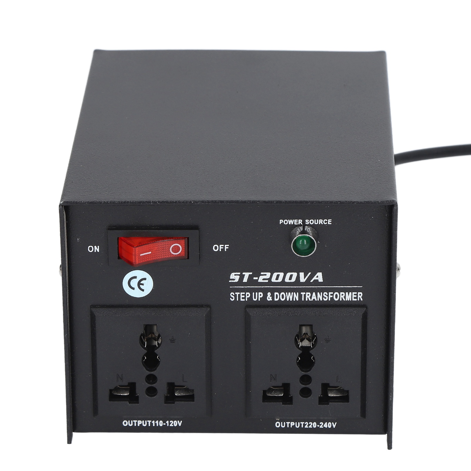 200-w-spannungswandler Auf-/abwärtstransformator 110–120 V Auf 220–240 V Eu-stecker Für Elektrogeräte